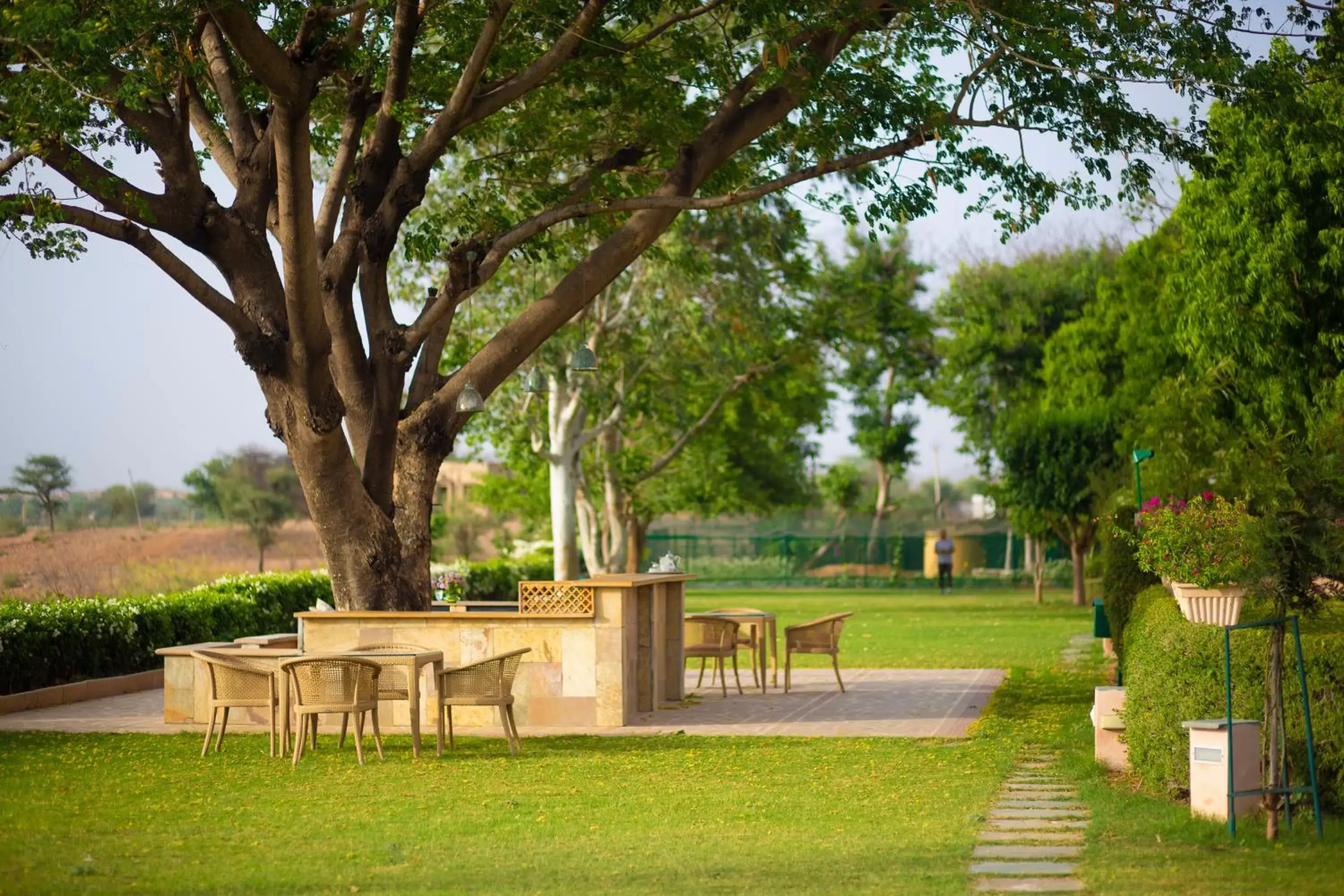 Garden in Ramgarh Lodge, Jaipur – IHCL SeleQtions