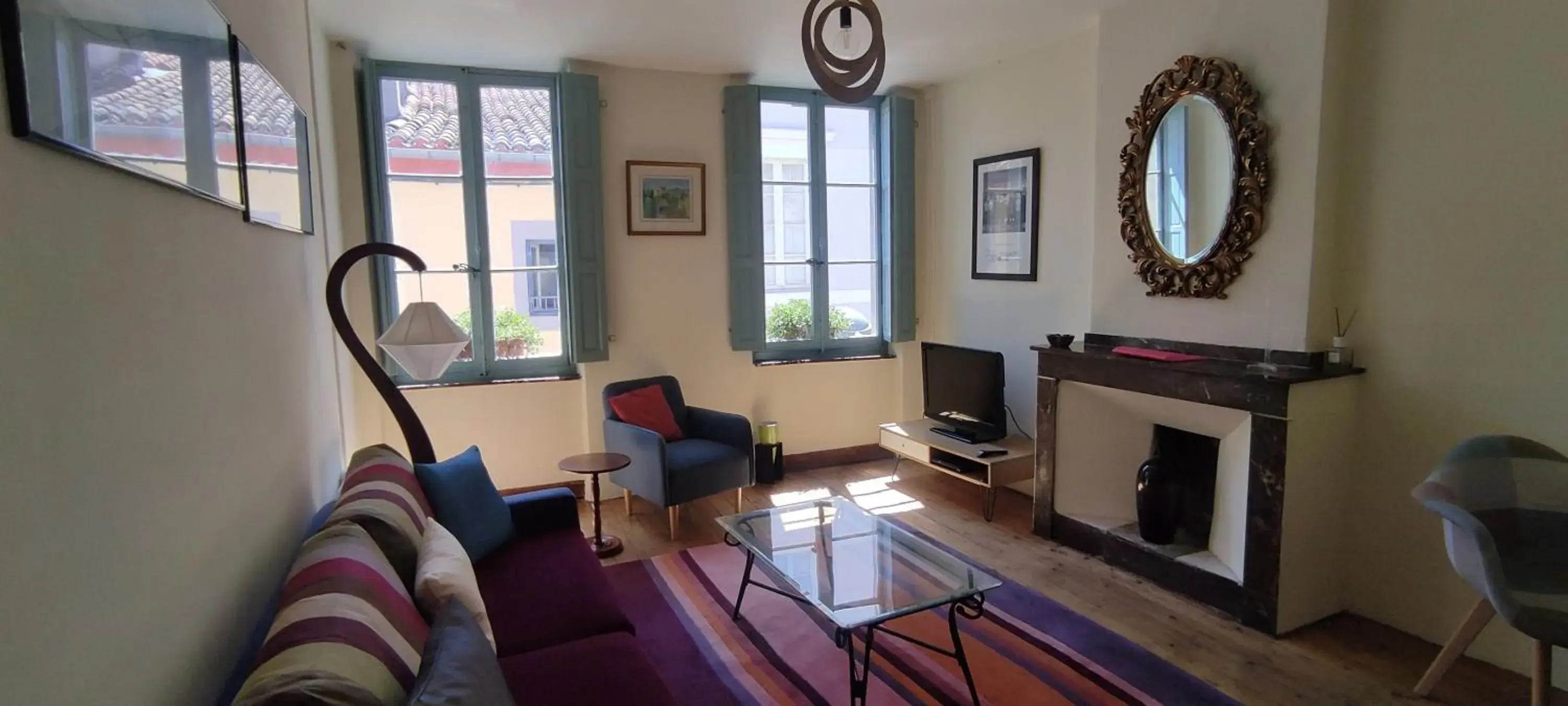 Living room in The Apartments, Rue Barbès