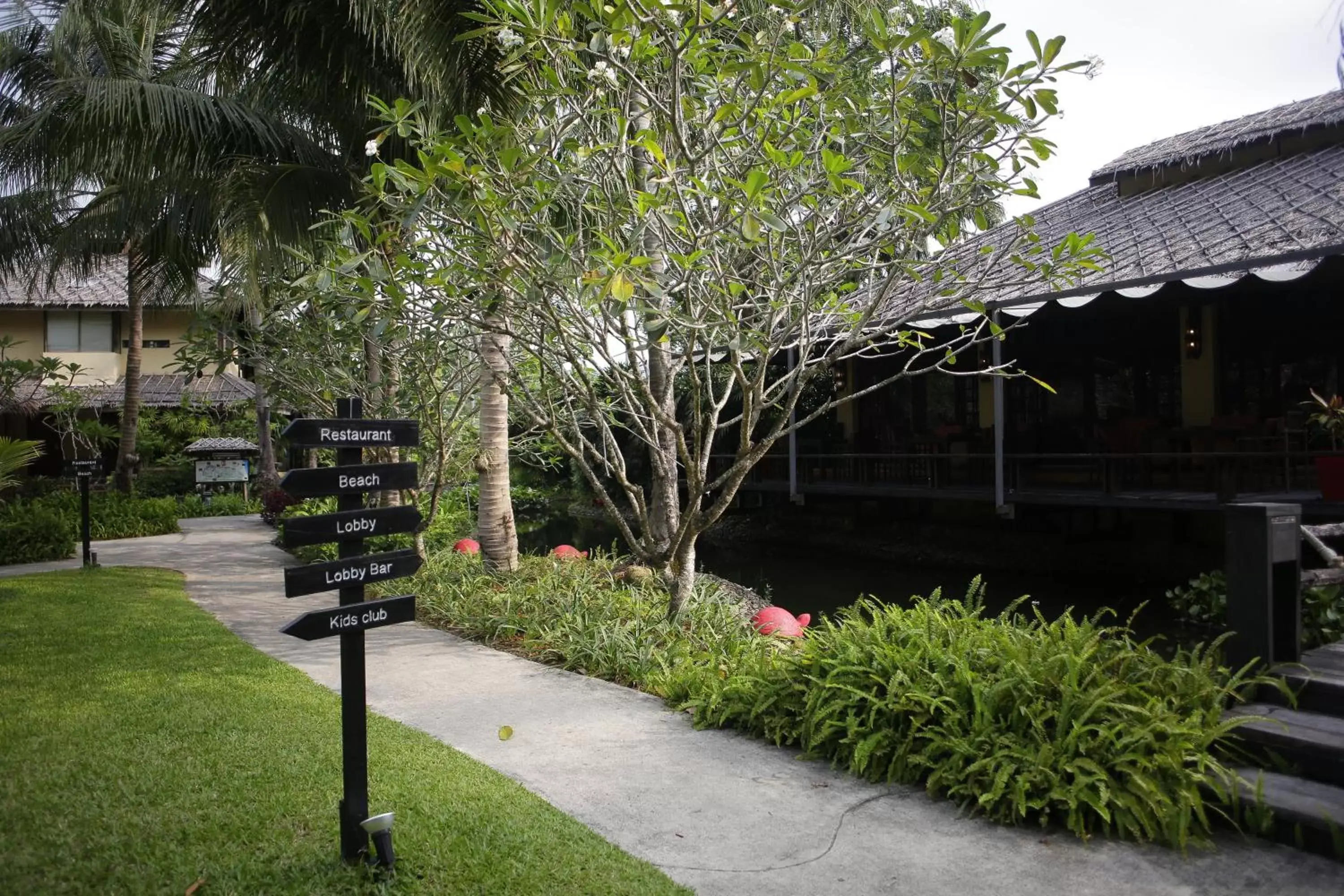 Area and facilities, Garden in Centara Koh Chang Tropicana Resort