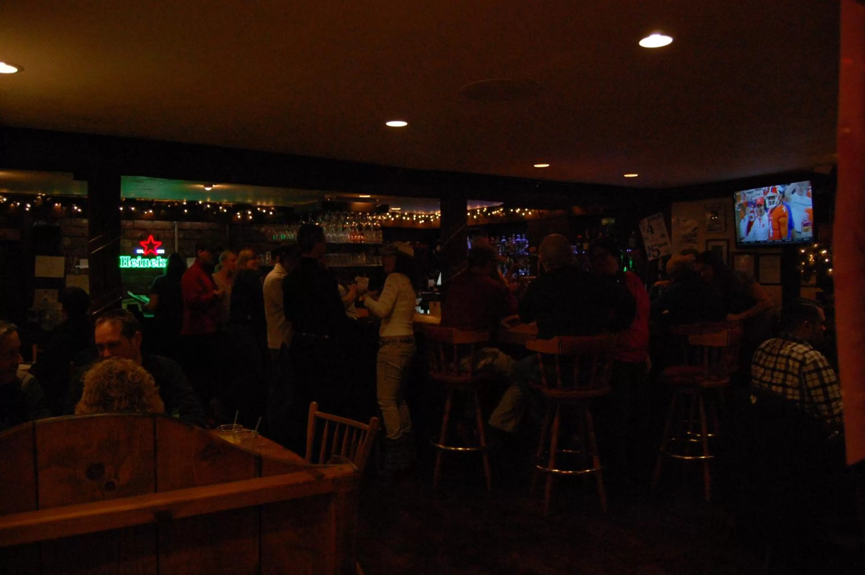 Evening entertainment in Summit Lodge