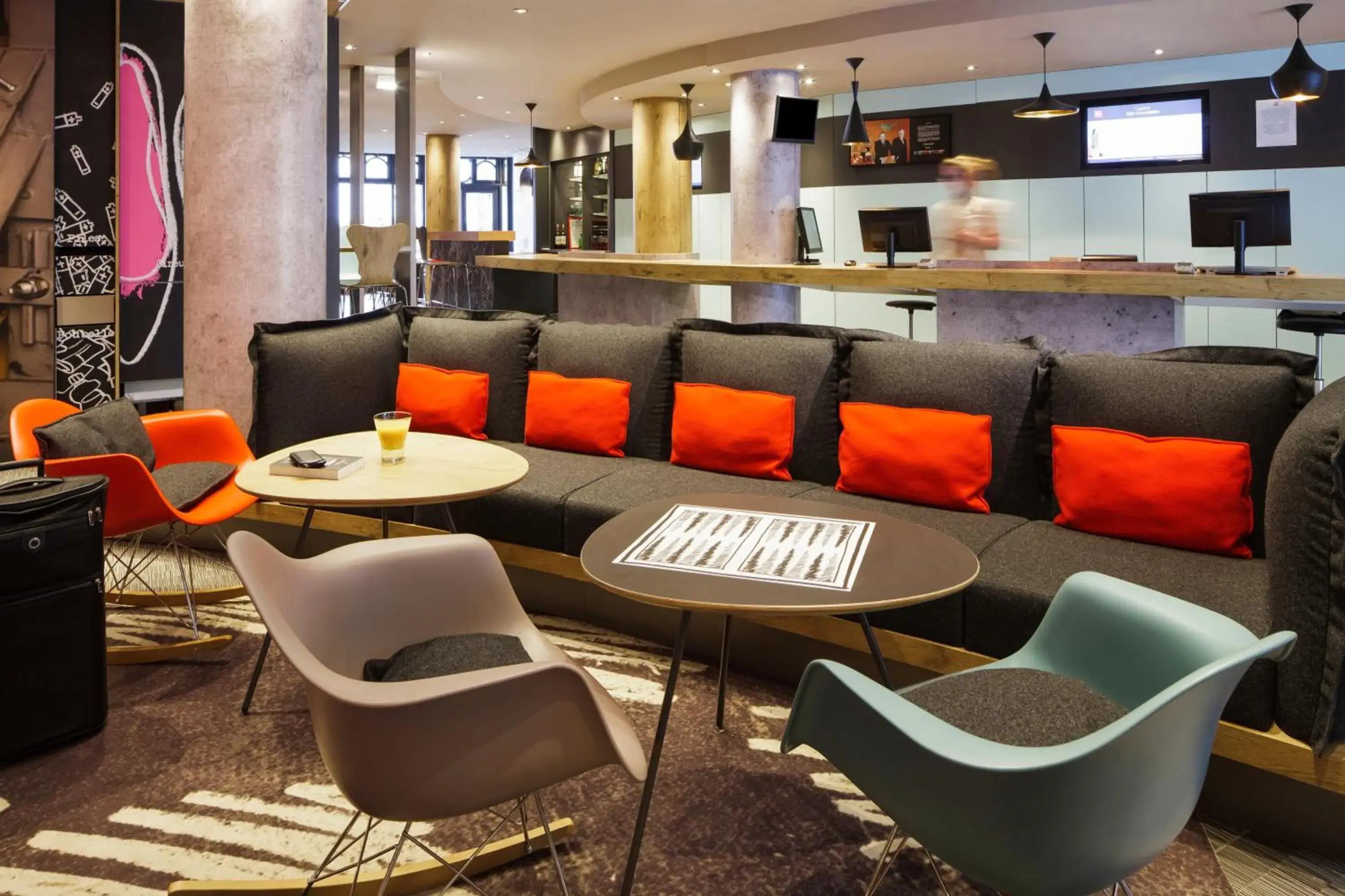 Lobby or reception, Lounge/Bar in ibis Paris Gare de Lyon Ledru Rollin 12eme