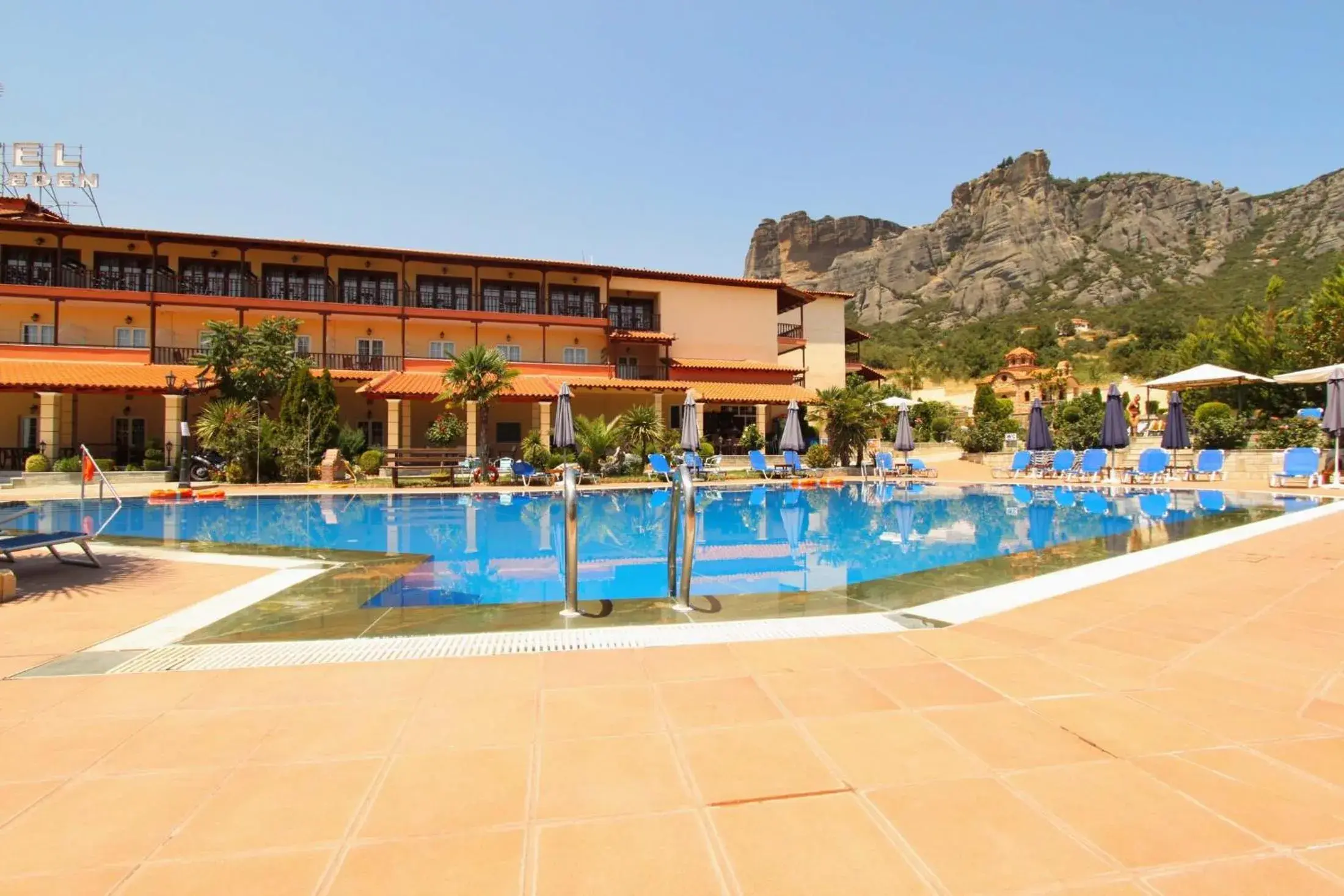 Property building, Swimming Pool in Famissi Eden Hotel