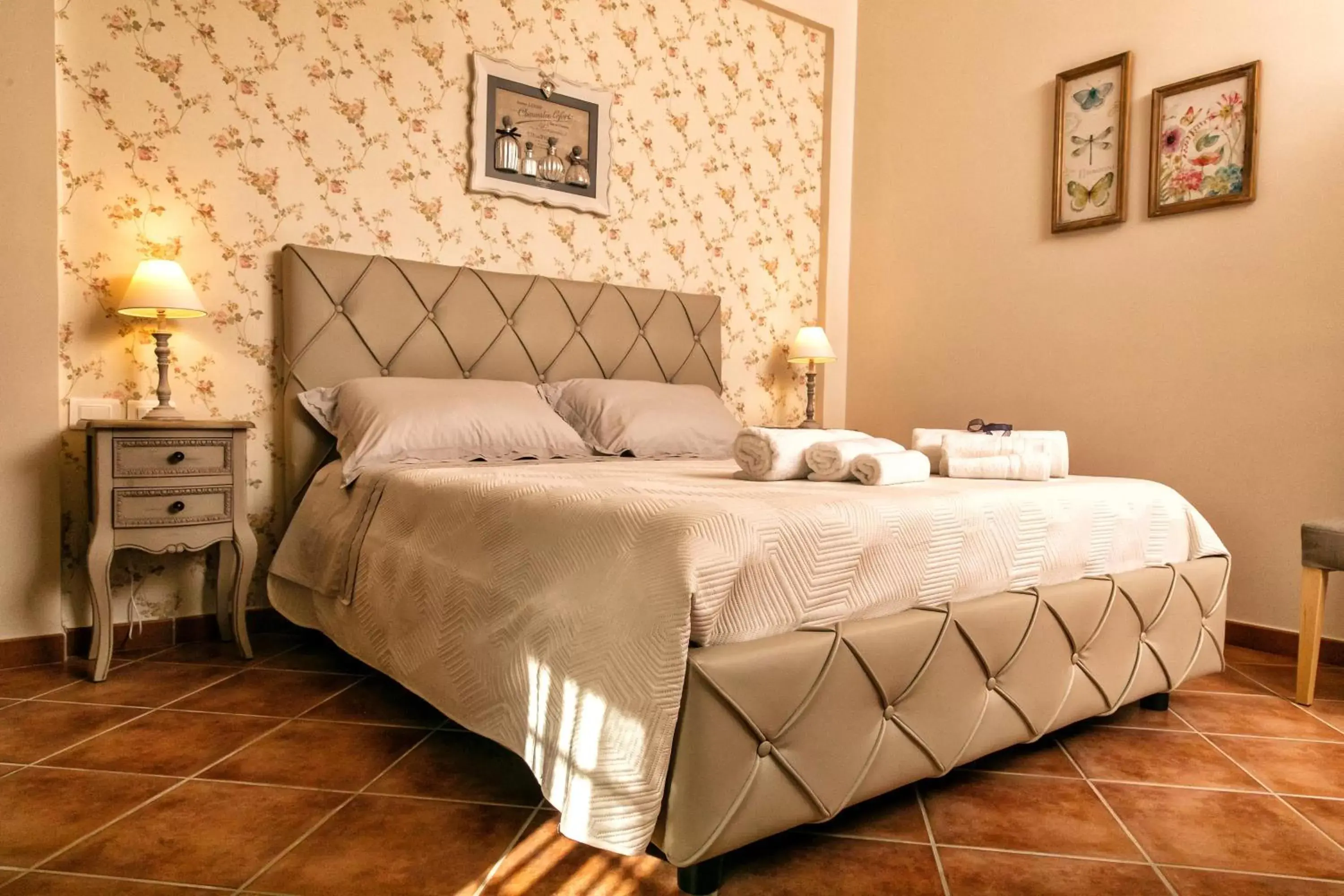 Bed in Il Mandorlo Fiorito bed and breakfast