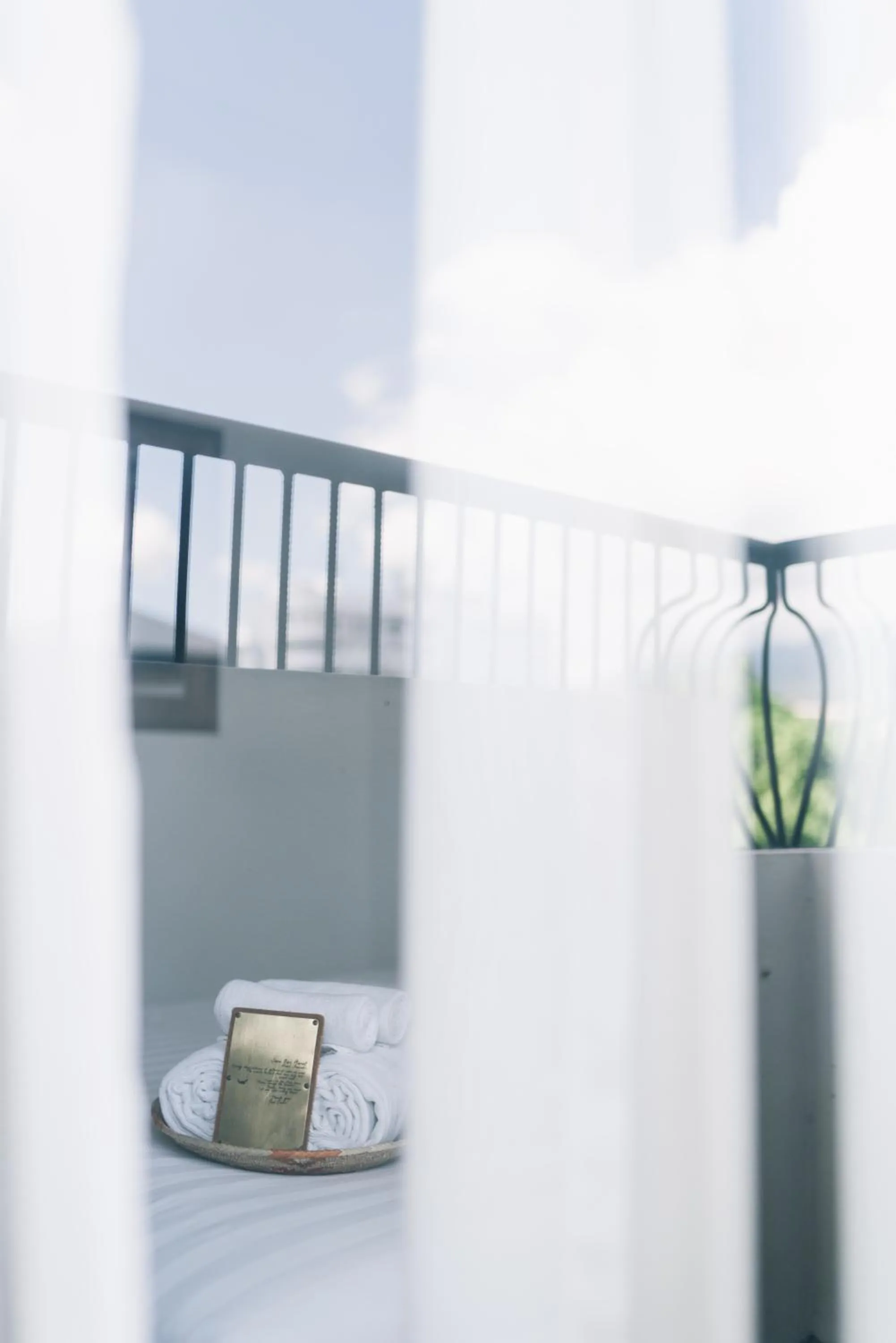 Balcony/Terrace, Bed in Hotel Yayee