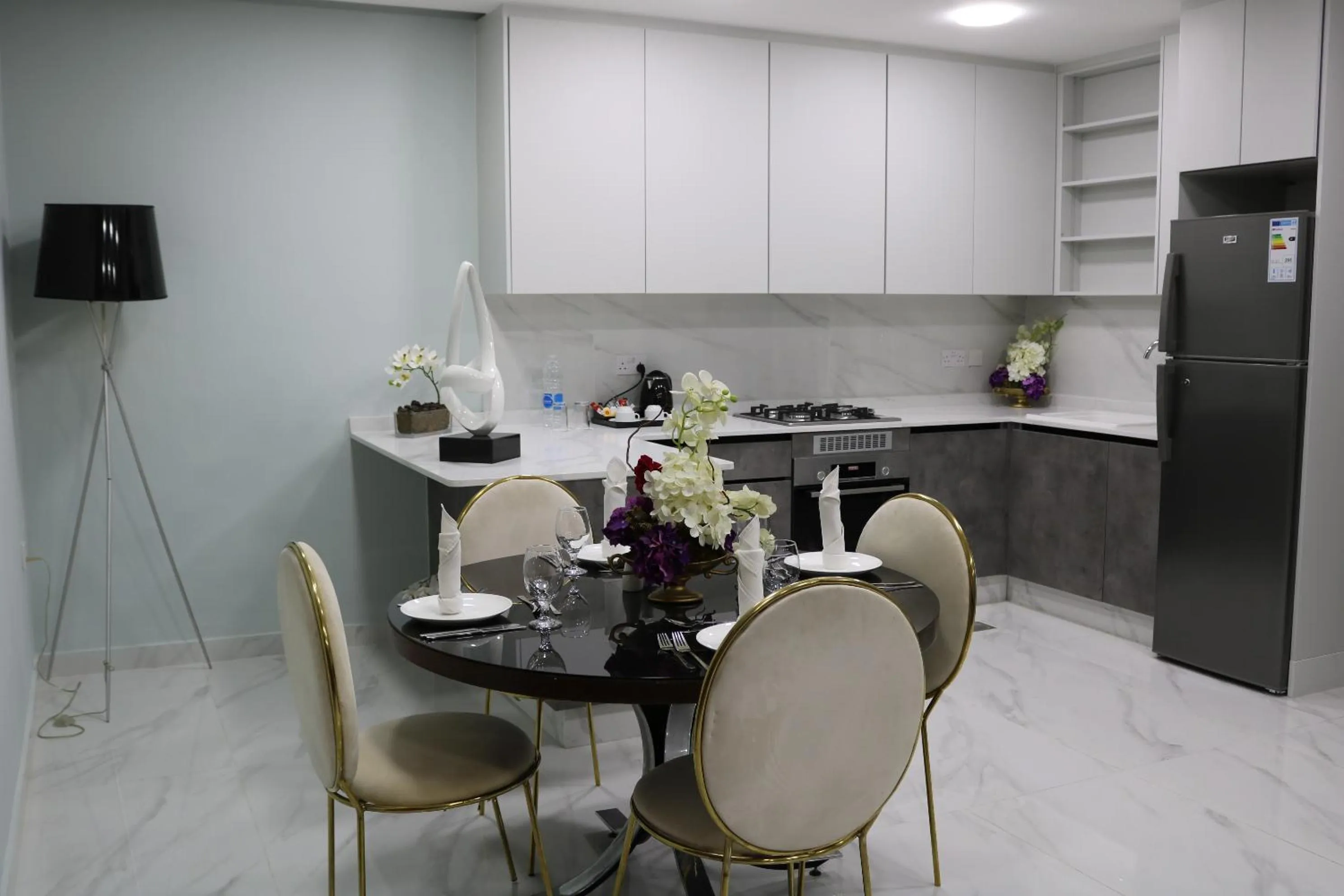 Kitchen or kitchenette in Olive Tree Amman