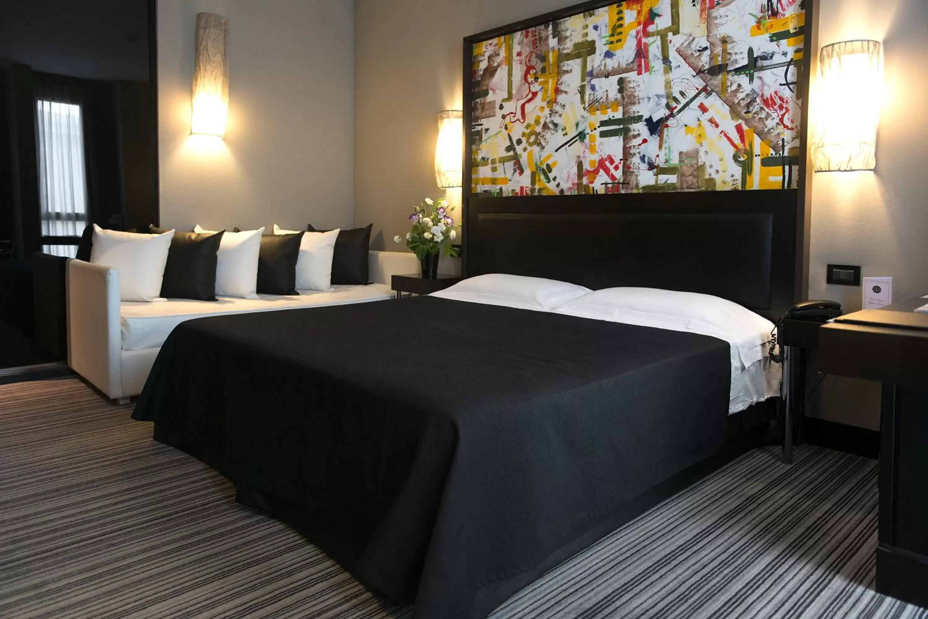 Bed in Twentyone Hotel