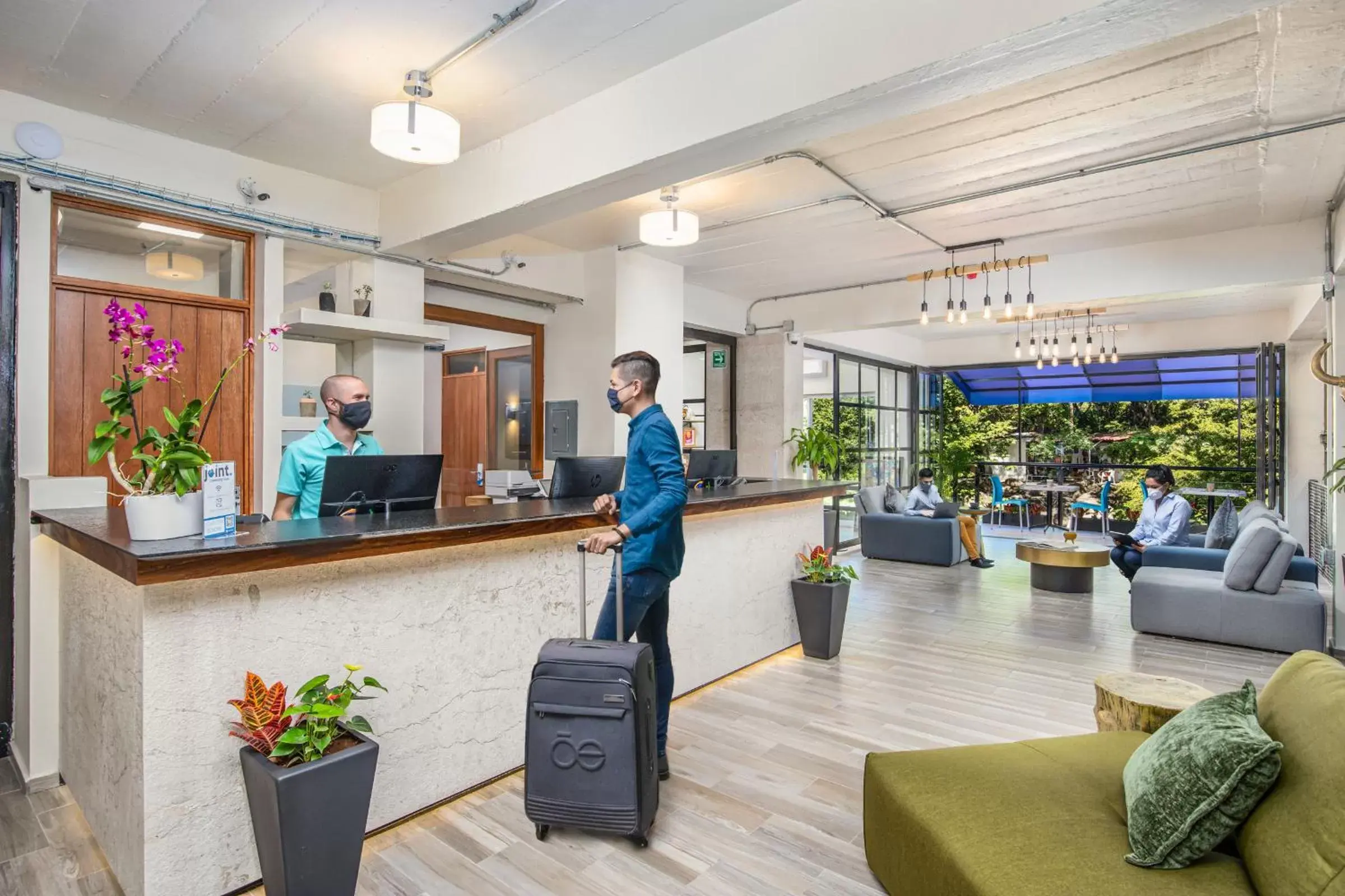 Lobby or reception in Joint Coworking Hotel