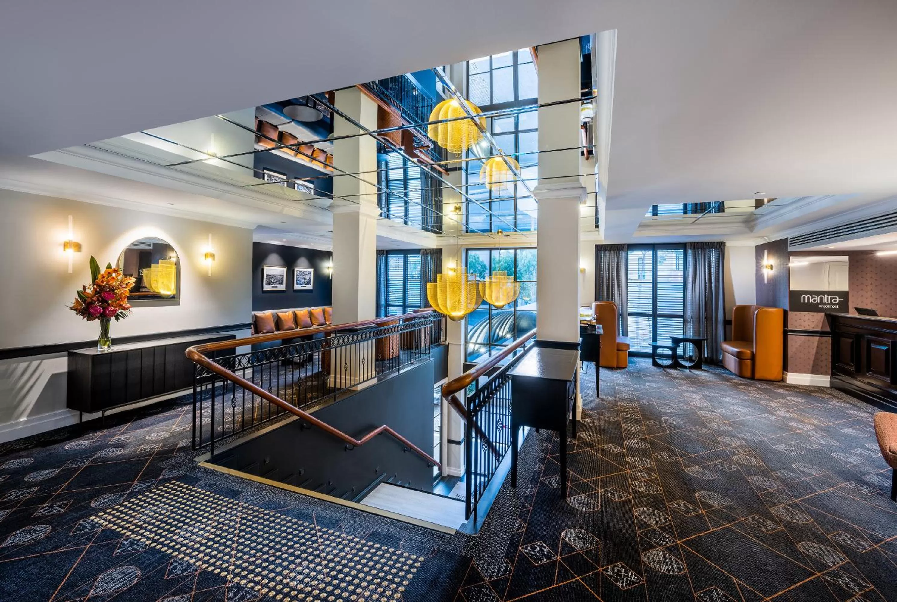 Lobby or reception in Mantra on Jolimont Melbourne