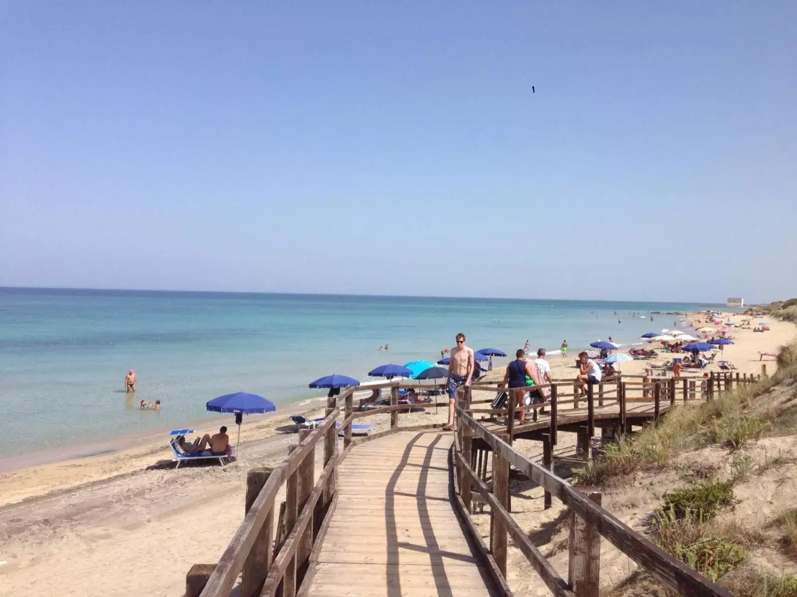 Beach in Villa Narducci