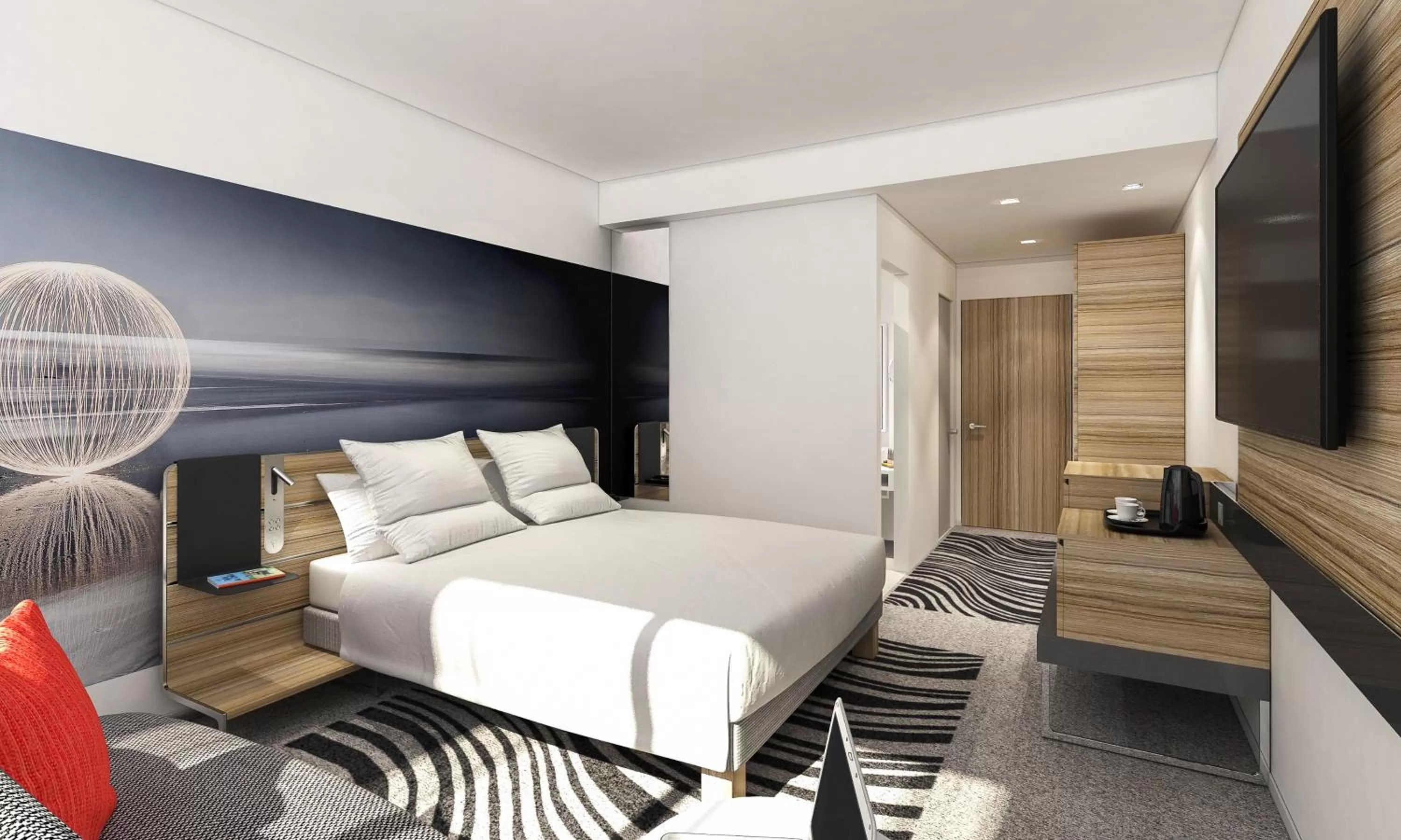 Photo of the whole room in Novotel London Waterloo