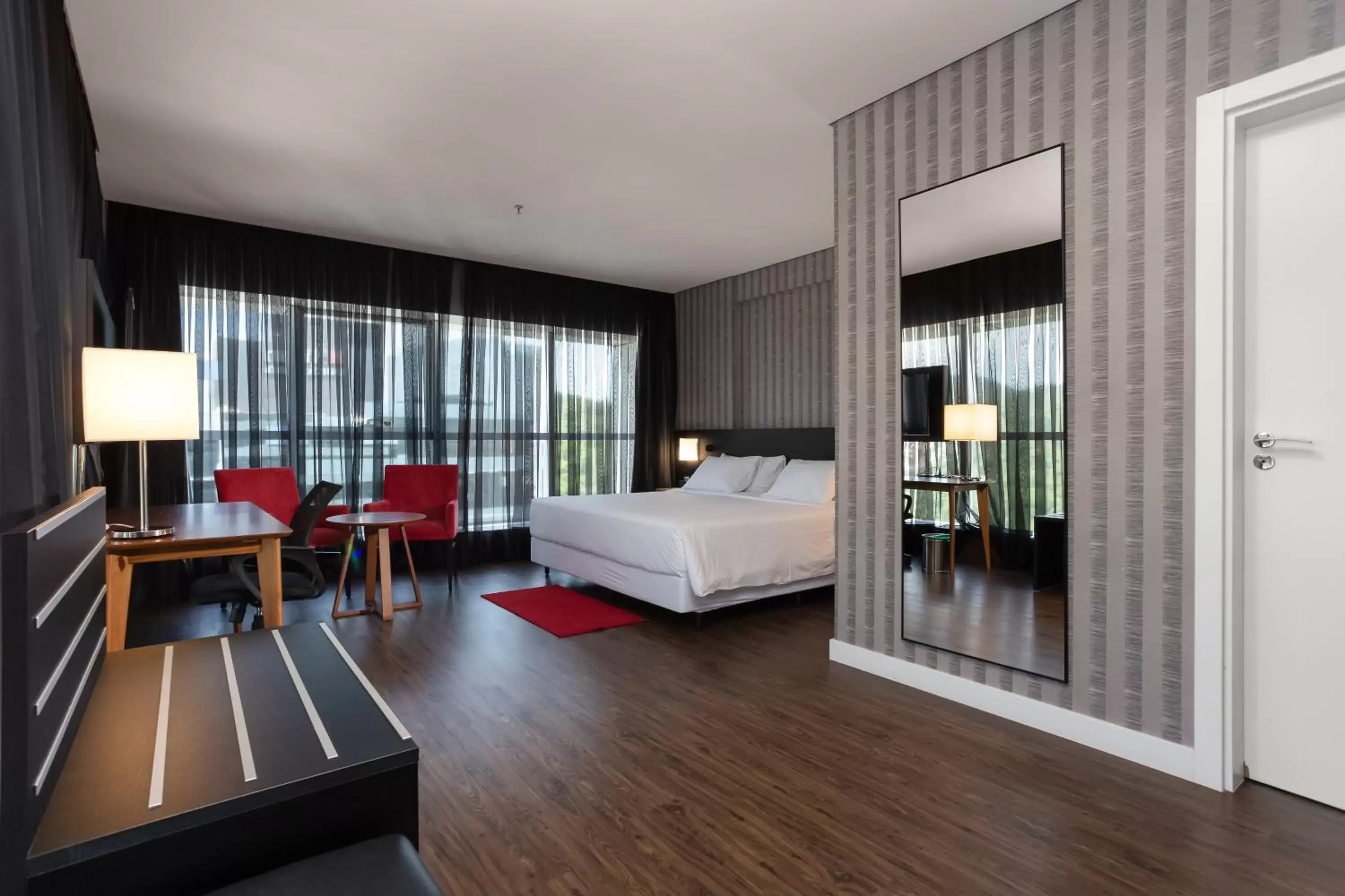 Photo of the whole room, Bed in Hilton Garden Inn Praia Brava Photo of the whole room, Bed in Hilton Garden Inn Praia Brava