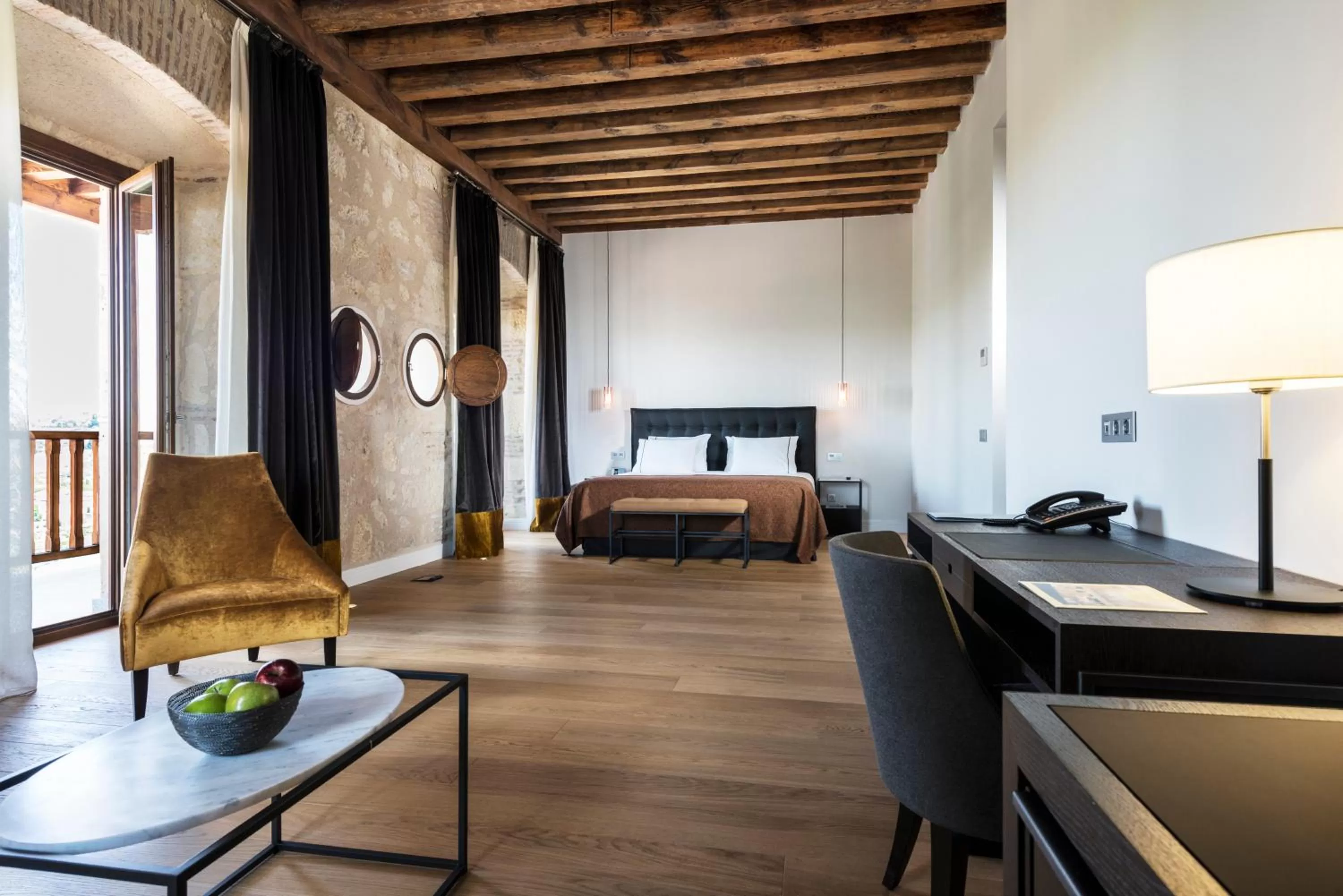 Bed in Áurea Convento Capuchinos by Eurostars Hotel Company