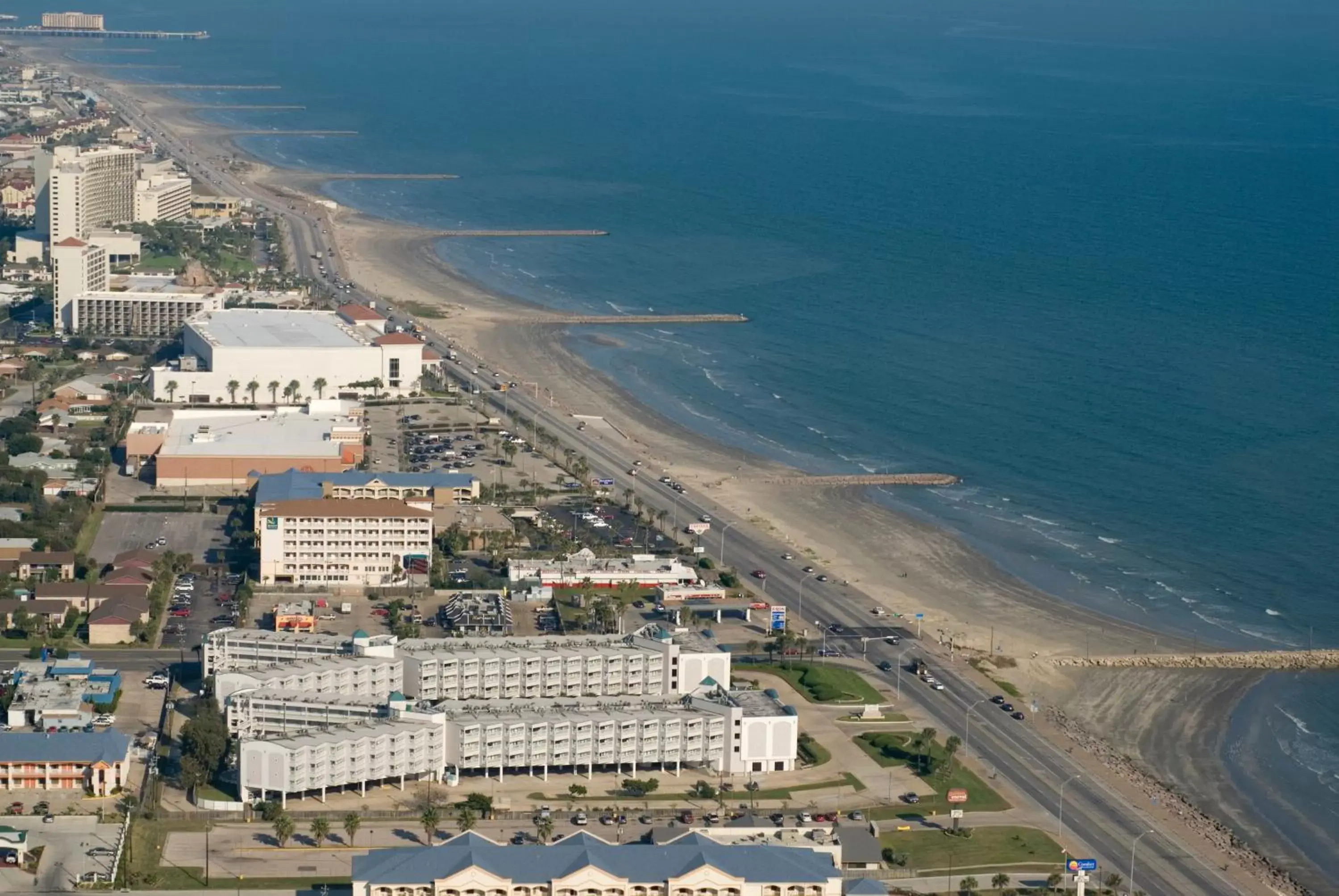 Bird's eye view, Bird's-eye View in Casa Del Mar Beachfront Suites