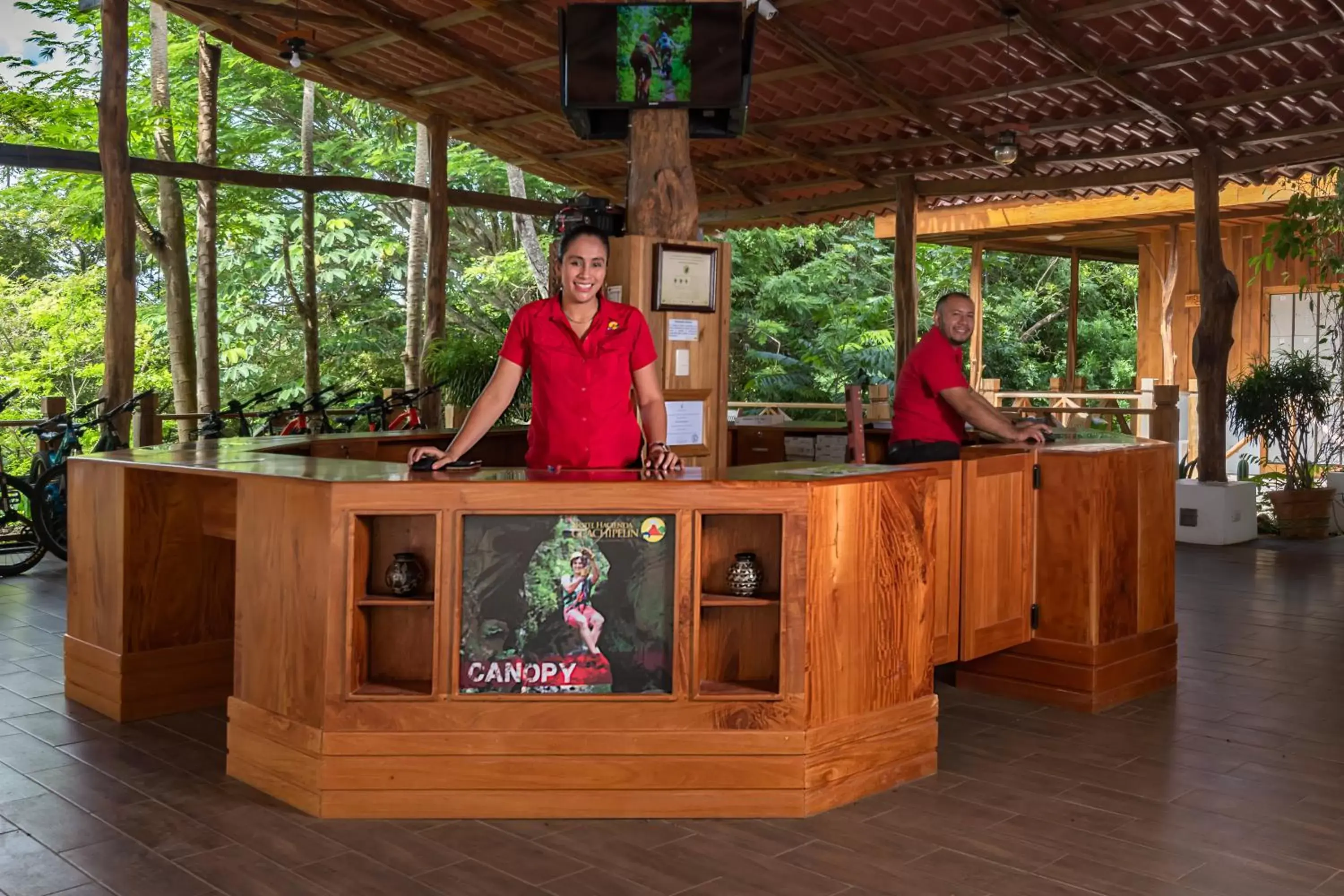 Staff in Hacienda Guachipelin Volcano Ranch Hotel & Hot Springs