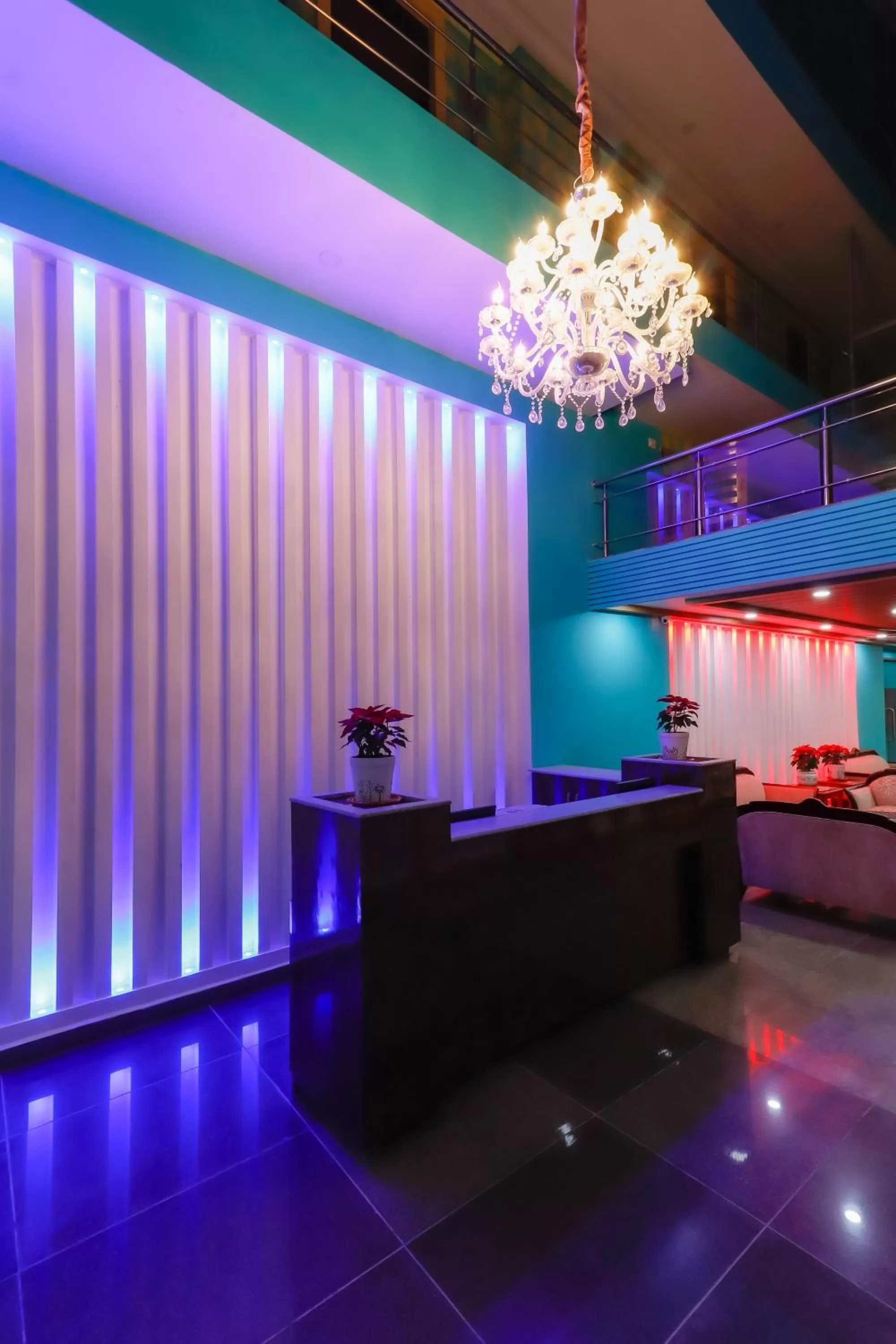 Lobby or reception in Miranda Beach Resort Baga