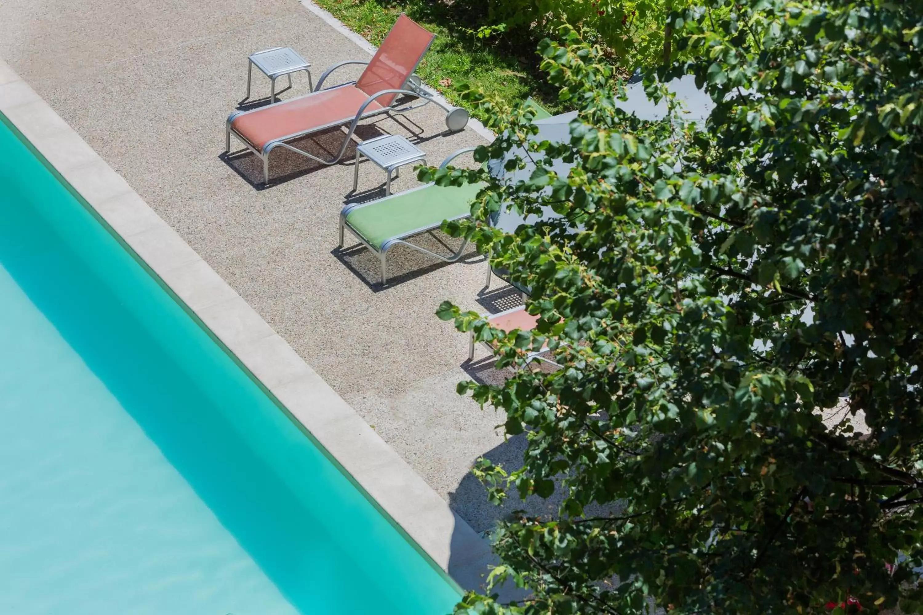 Pool view, Patio/Outdoor Area in Abbaye des Capucins Spa & Resort