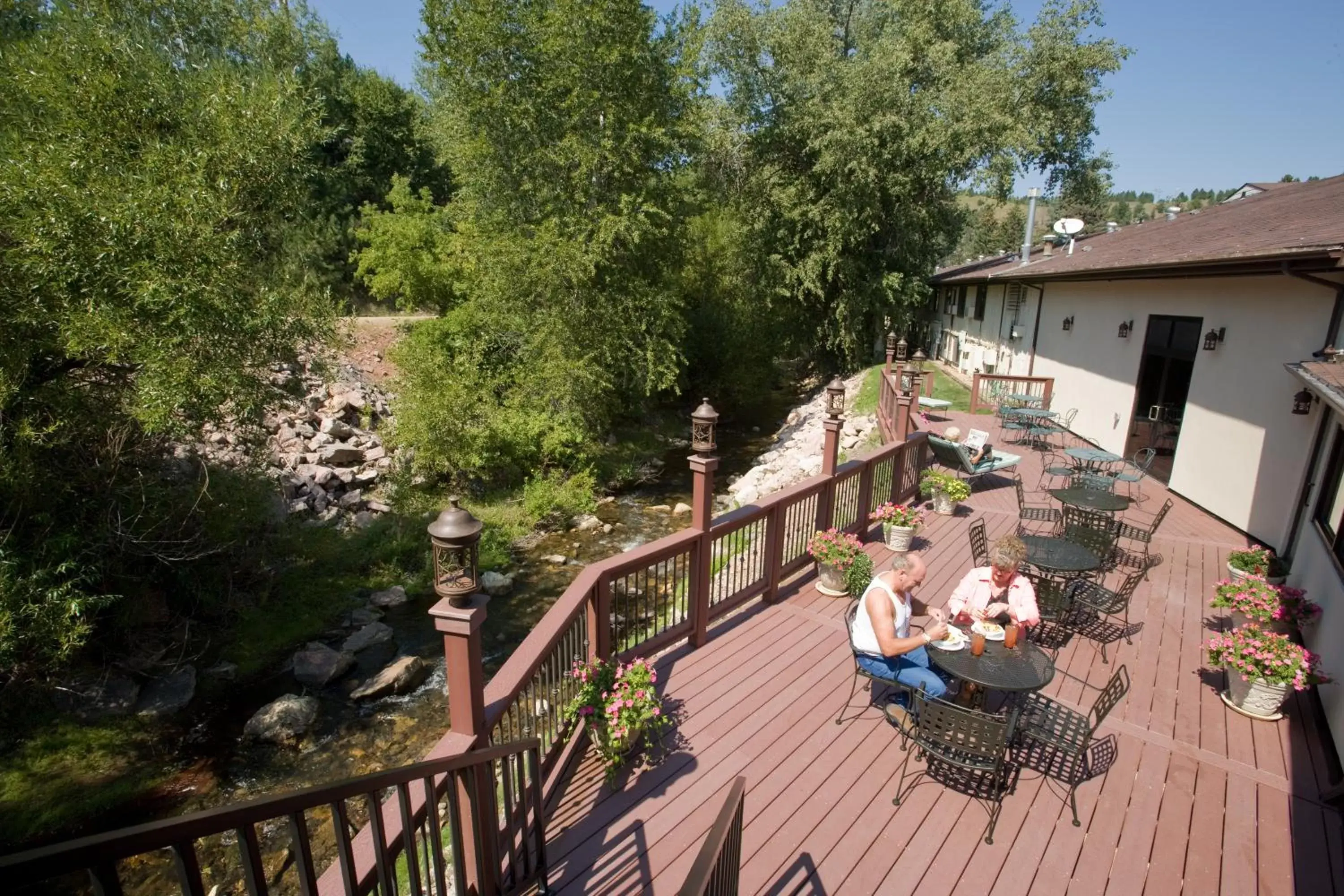 Balcony/Terrace in Super 8 by Wyndham Deadwood Black Hills Area