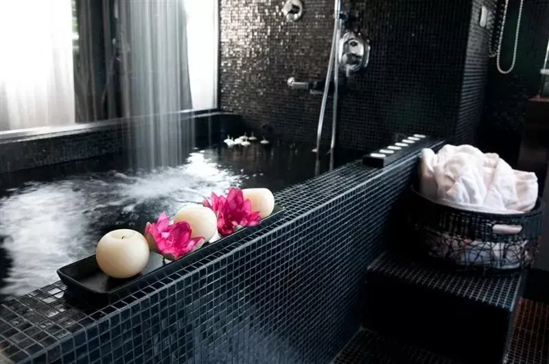 Bathroom in Hotel Villa del Bosco