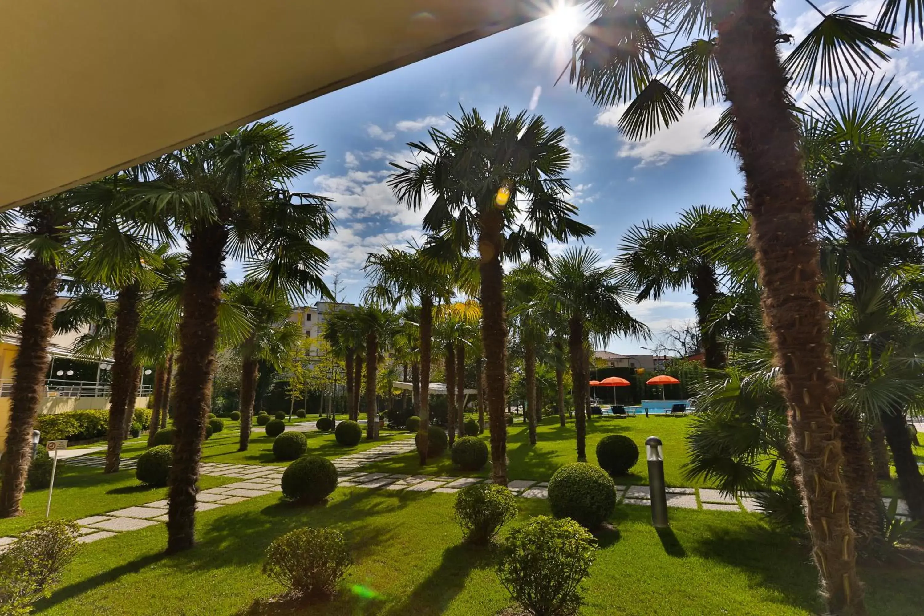 Garden in Hotel Savoia Thermae & SPA