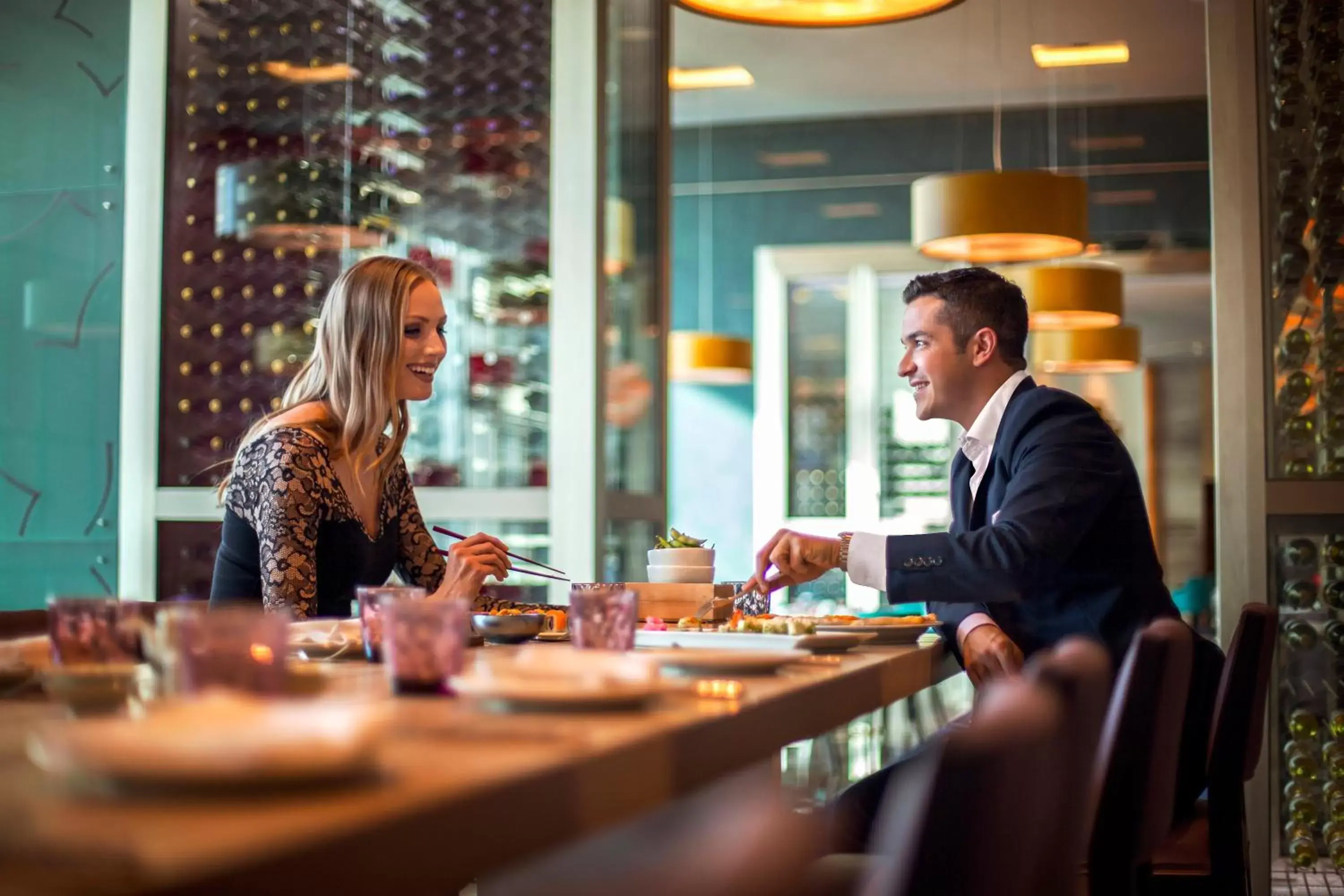 Buffet breakfast in Downtown Rotana