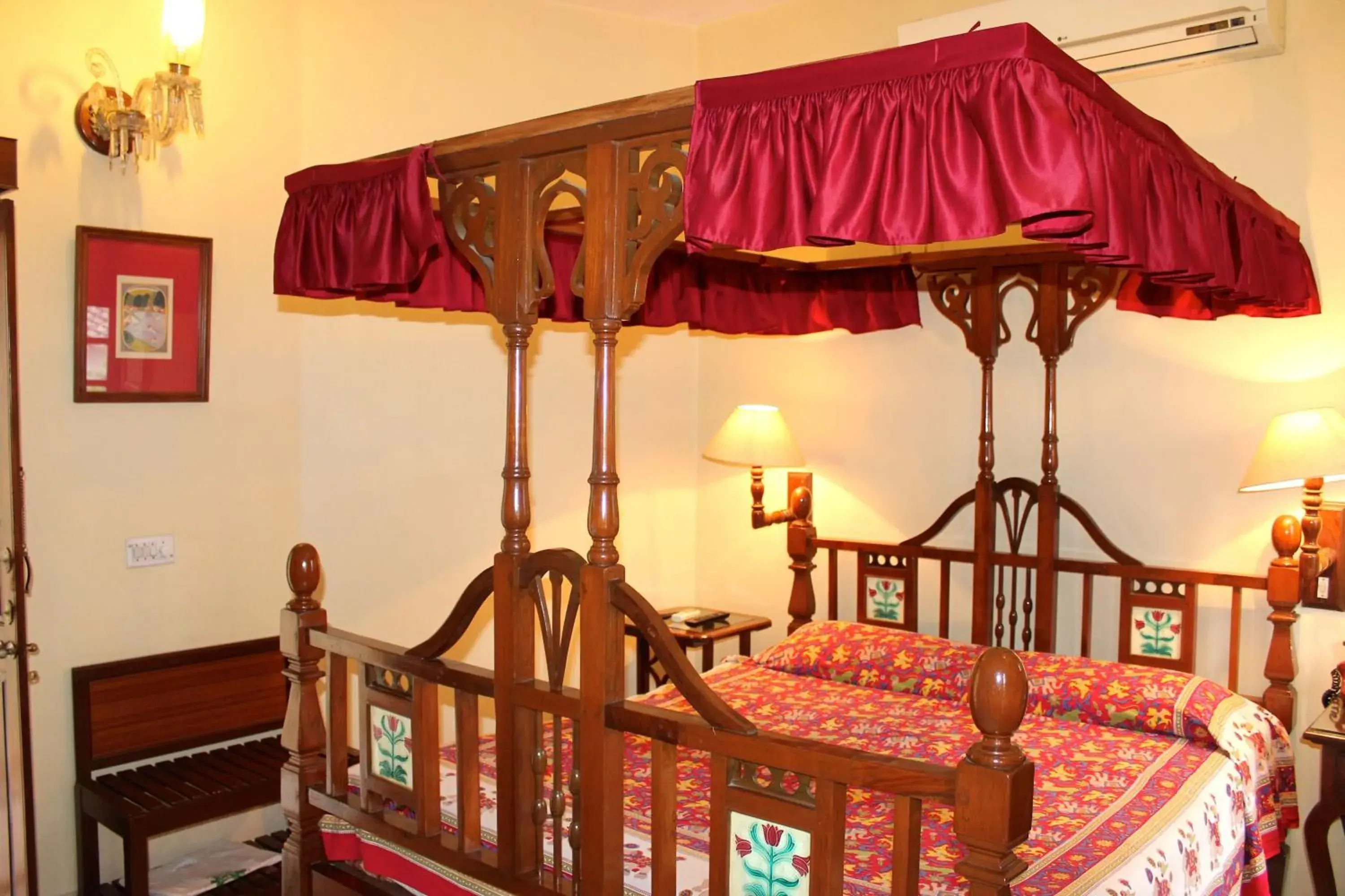 Bed, Room Photo in Madhuban - A Heritage Home