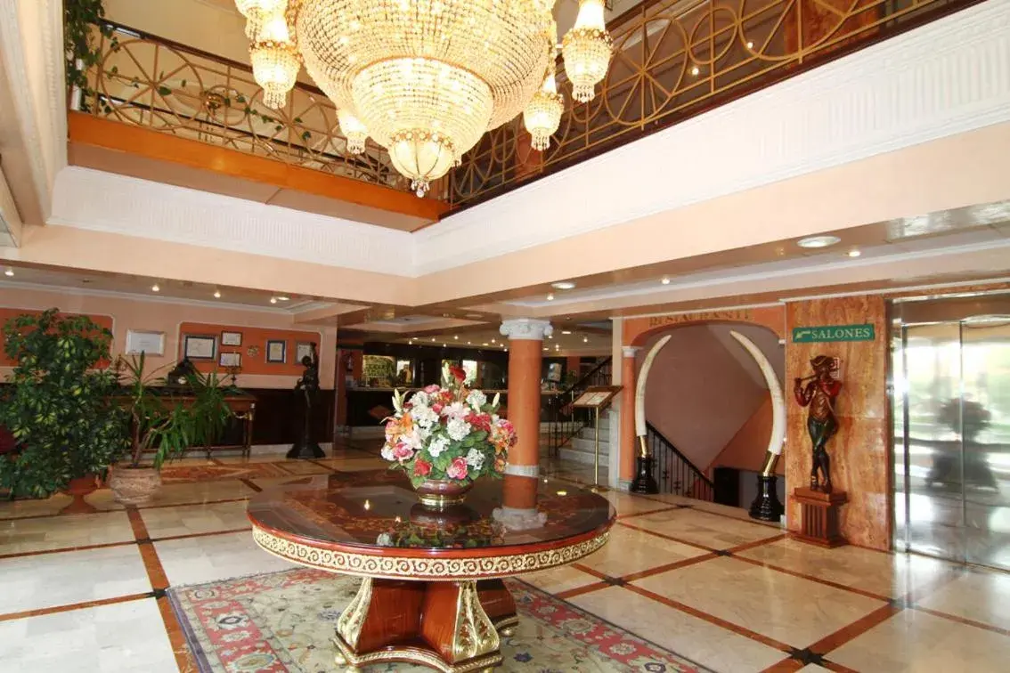 Lobby or reception in Hotel Begoña Park Lobby or reception in Hotel Begoña Park