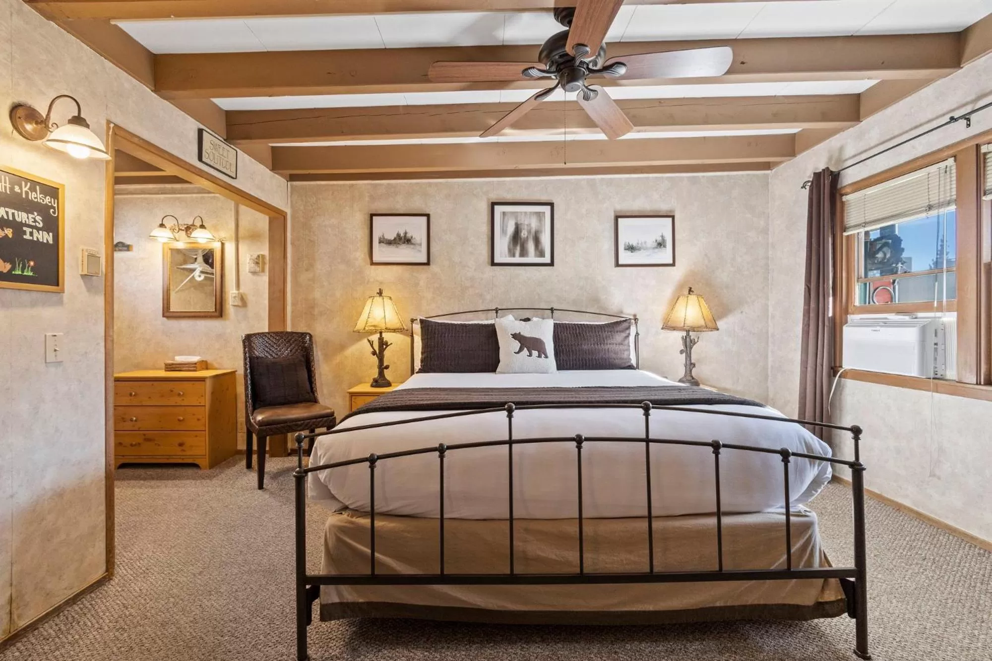 Bed in Mother Nature's Inn