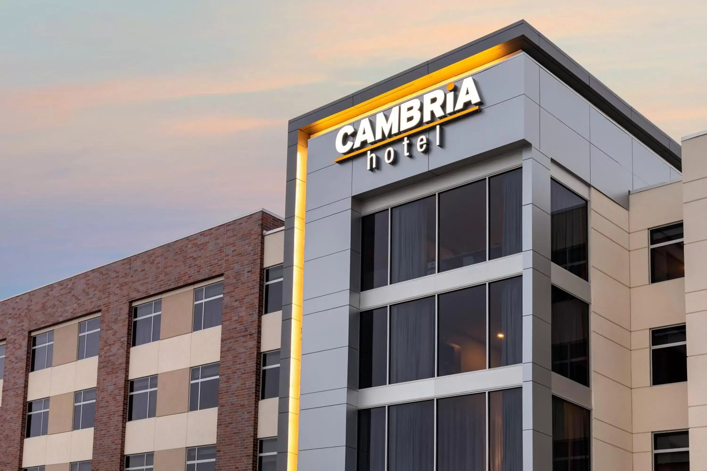 Property building in Cambria Hotel Omaha Downtown