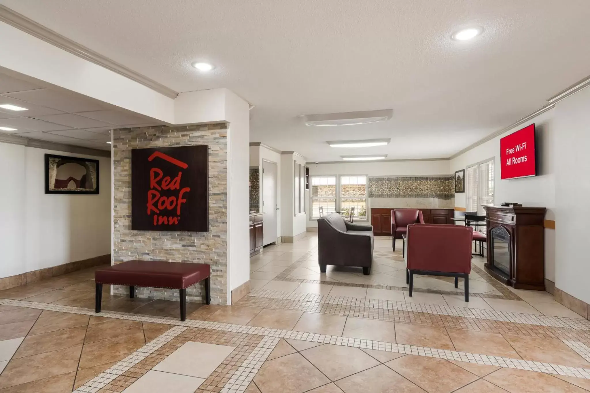 Lobby or reception in Red Roof Inn College Station