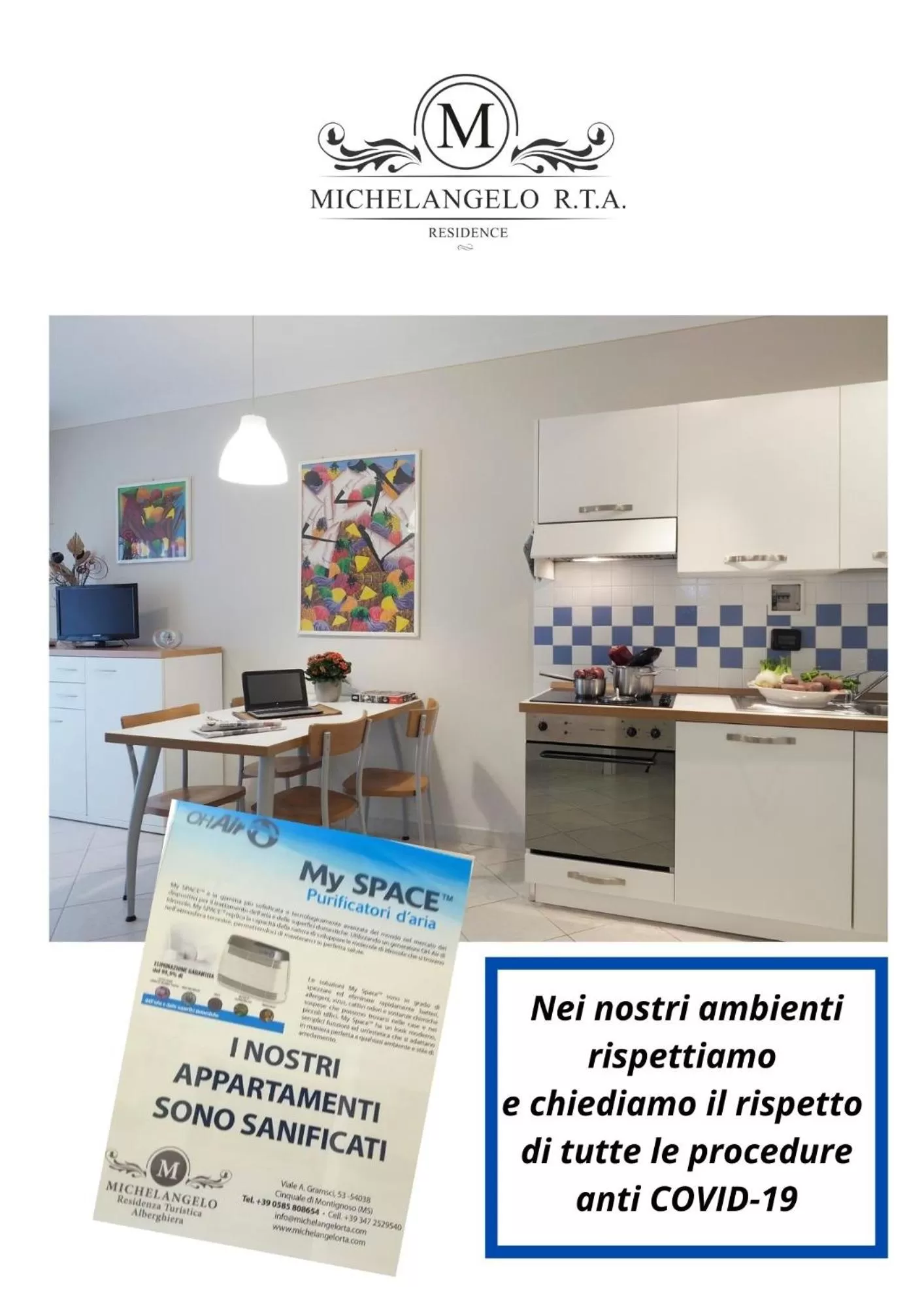 Two-Bedroom Apartment in Michelangelo rta