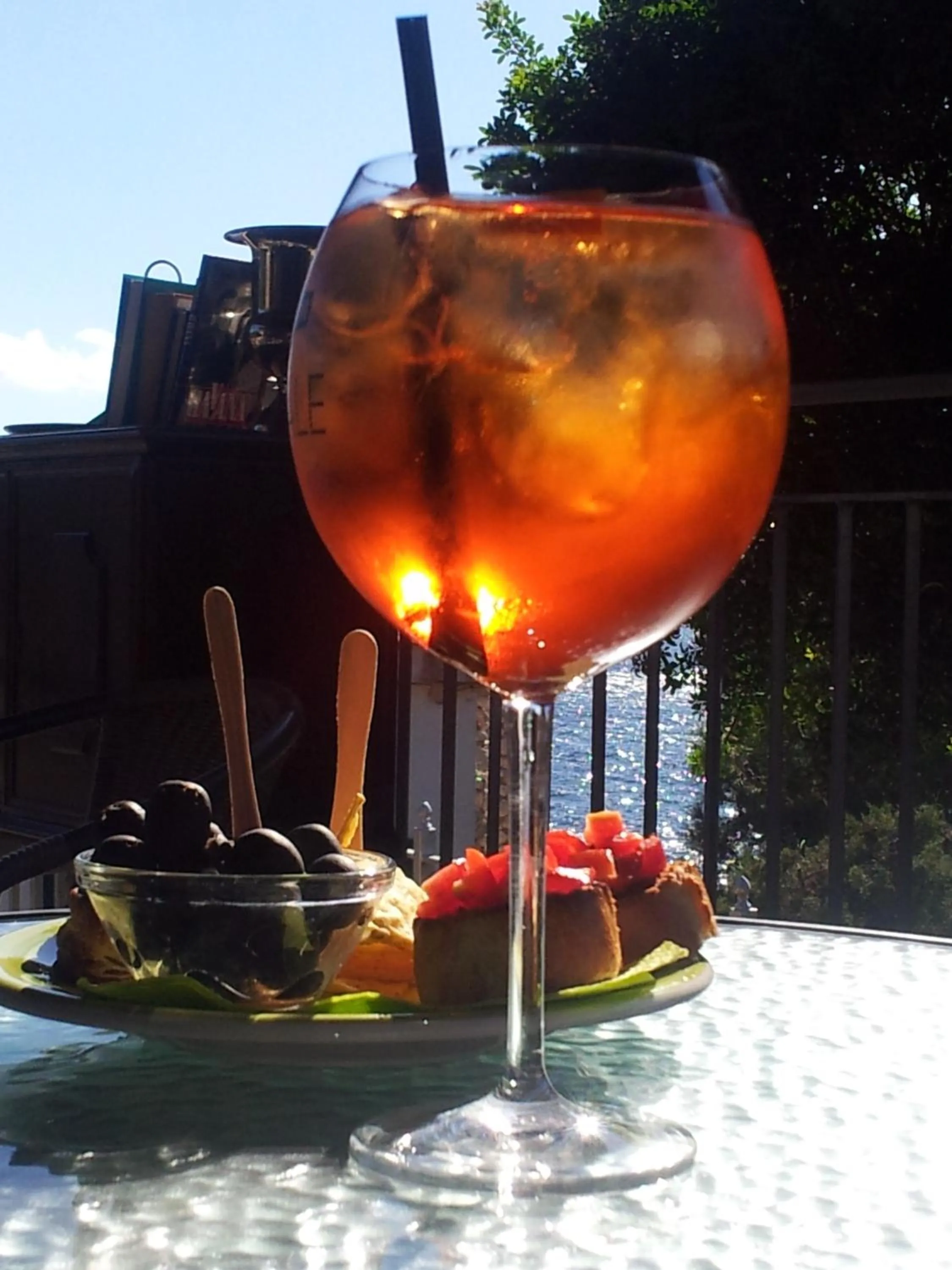 Decorative detail in Hotel Calamosca