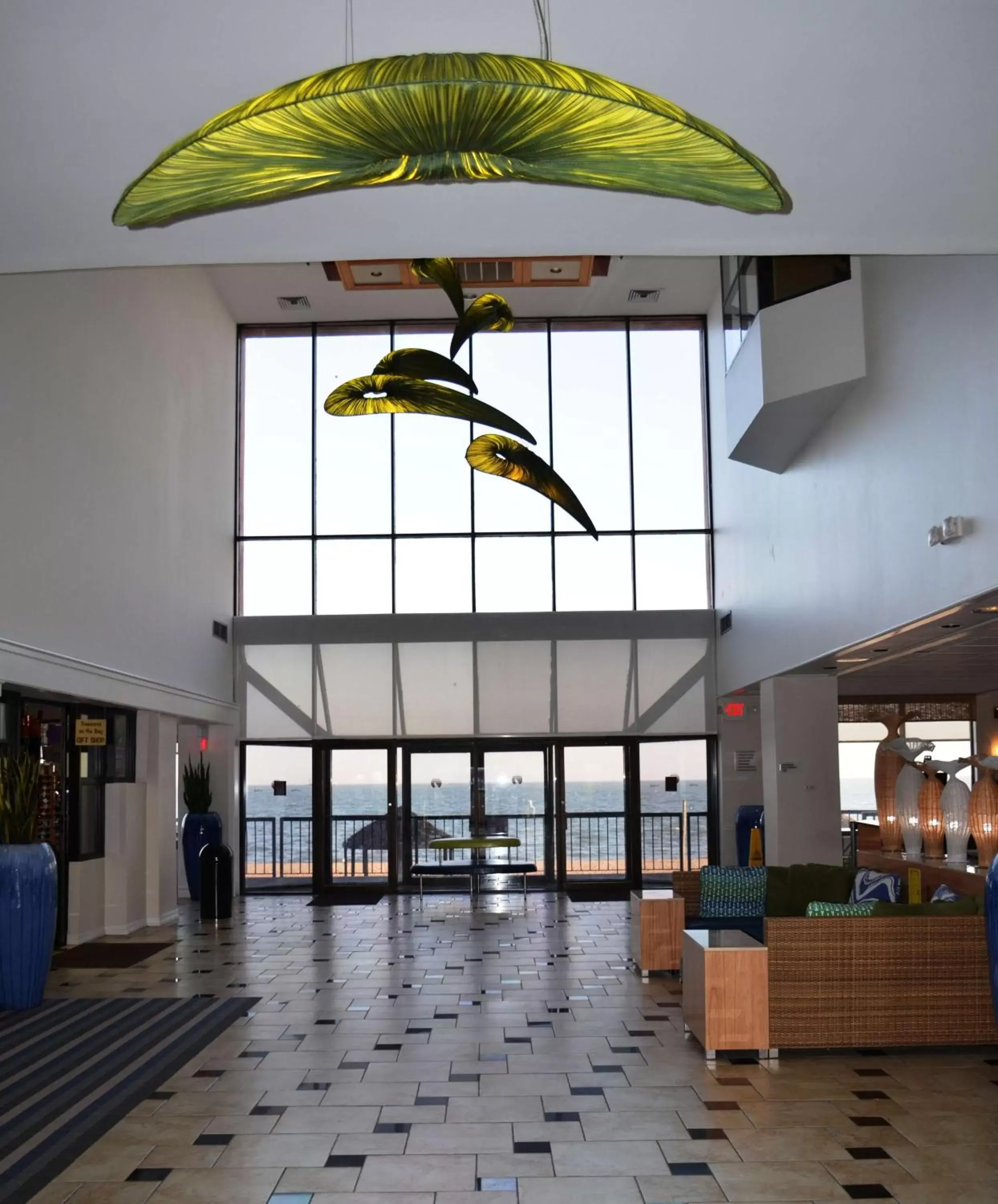 Lobby or reception in DoubleTree by Hilton Corpus Christi Beachfront
