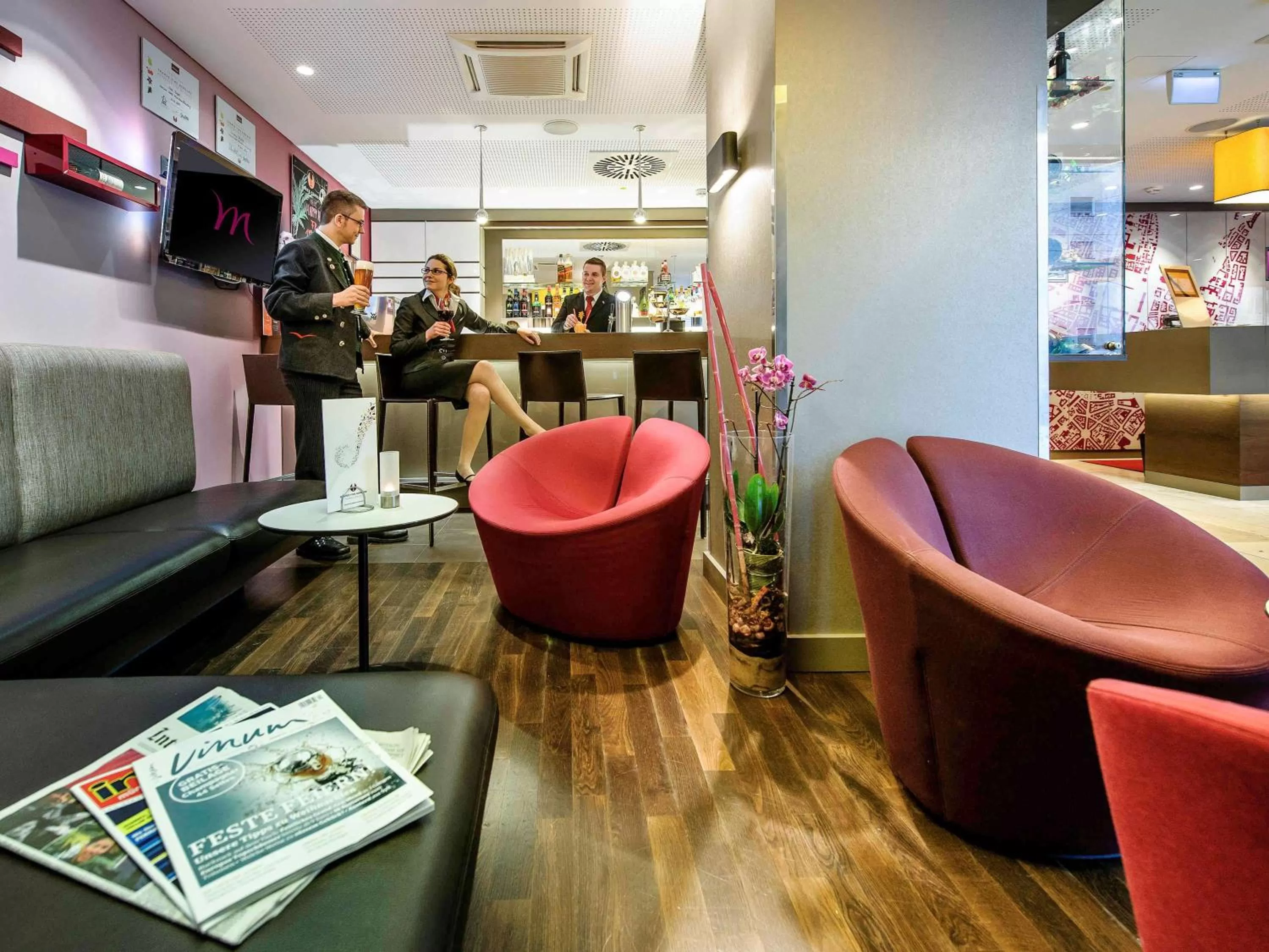 Lounge or bar in Mercure München City Schwabing
