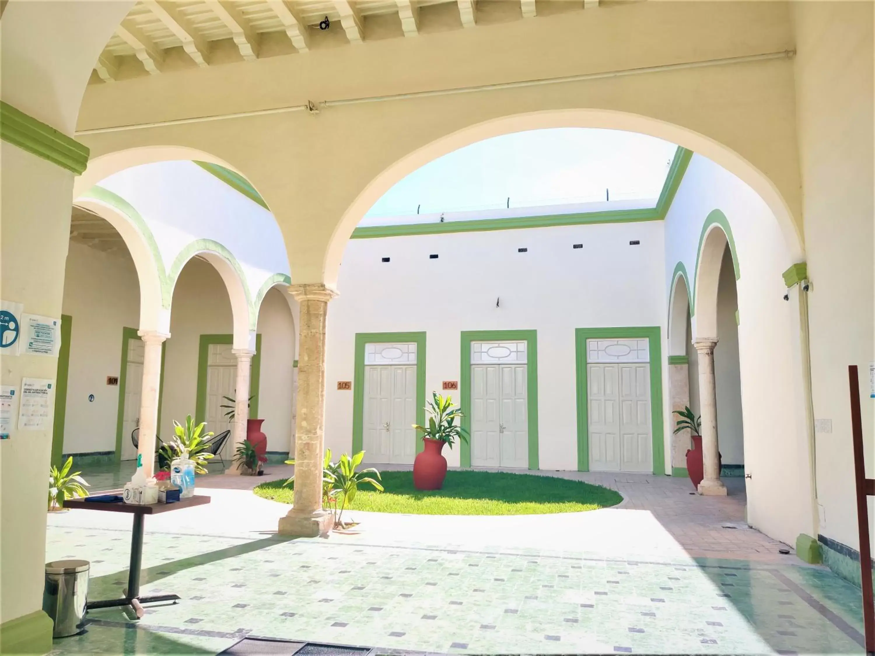 Patio in Hotel Boutique La Casona by Kavia