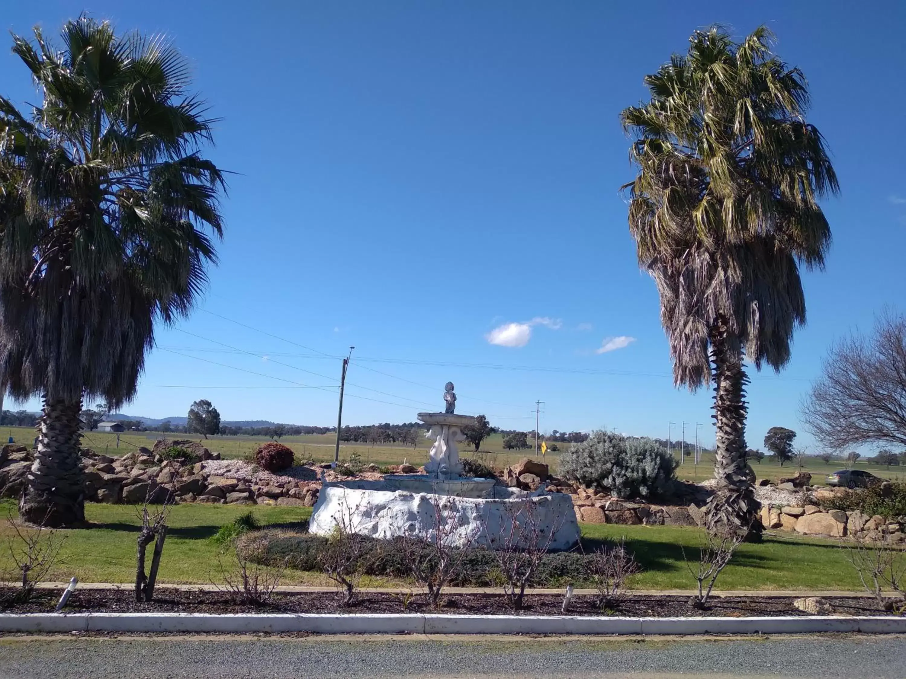 Natural landscape in Allonville Gardens Motel