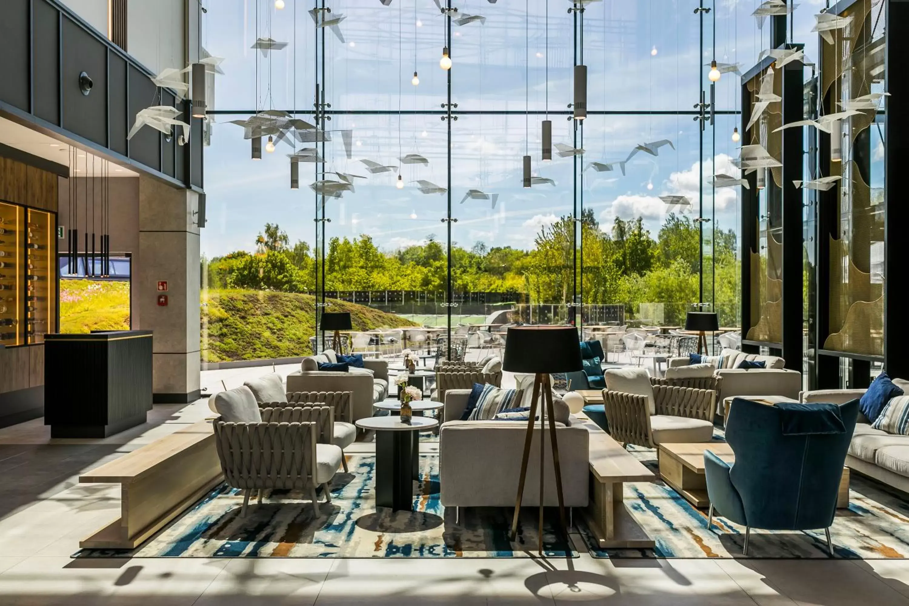 Lounge or bar, Restaurant/Places to Eat in Radisson Blu Hotel Sopot