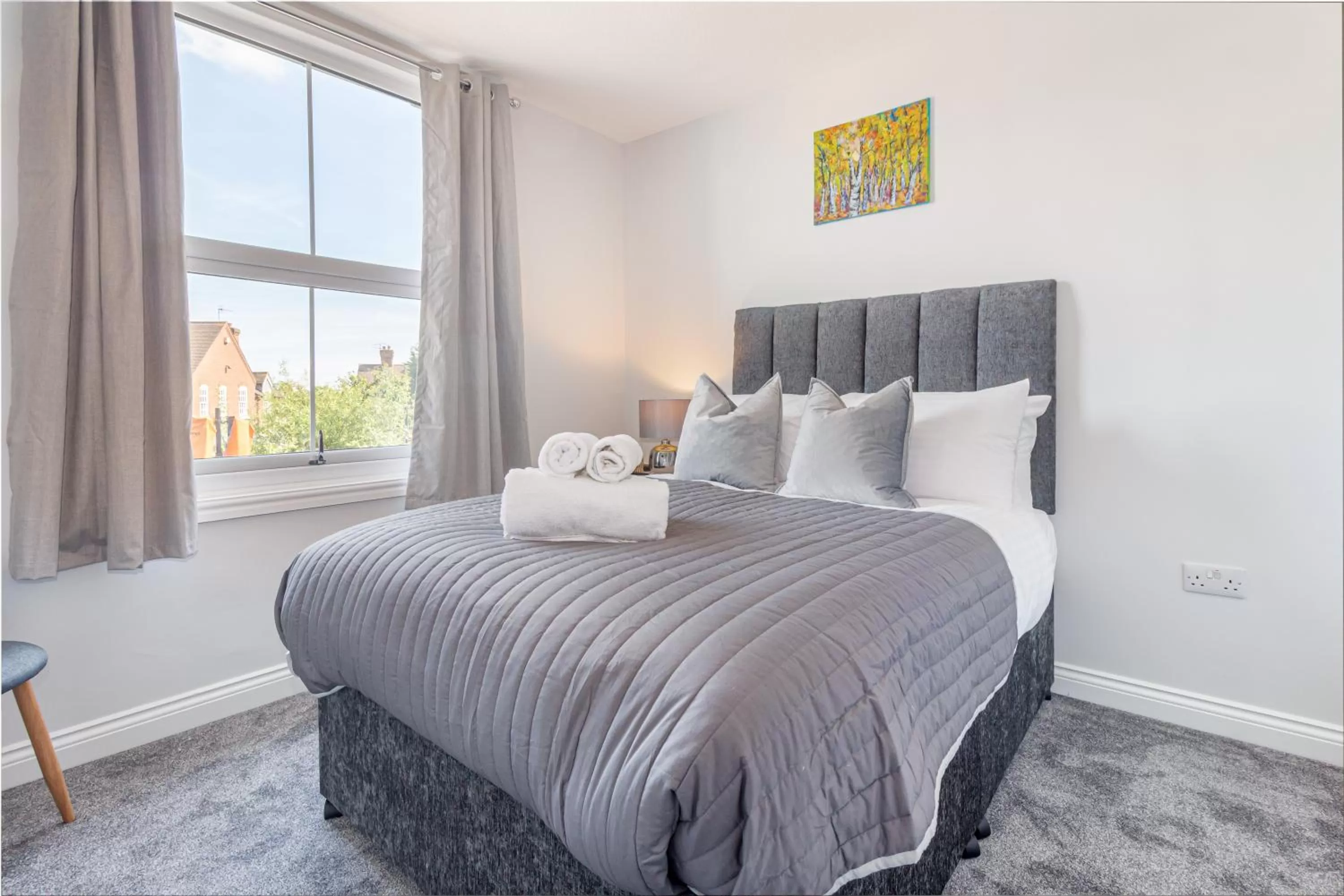 Bed in Host & Stay - The Bull Inn, 3 Double Rooms