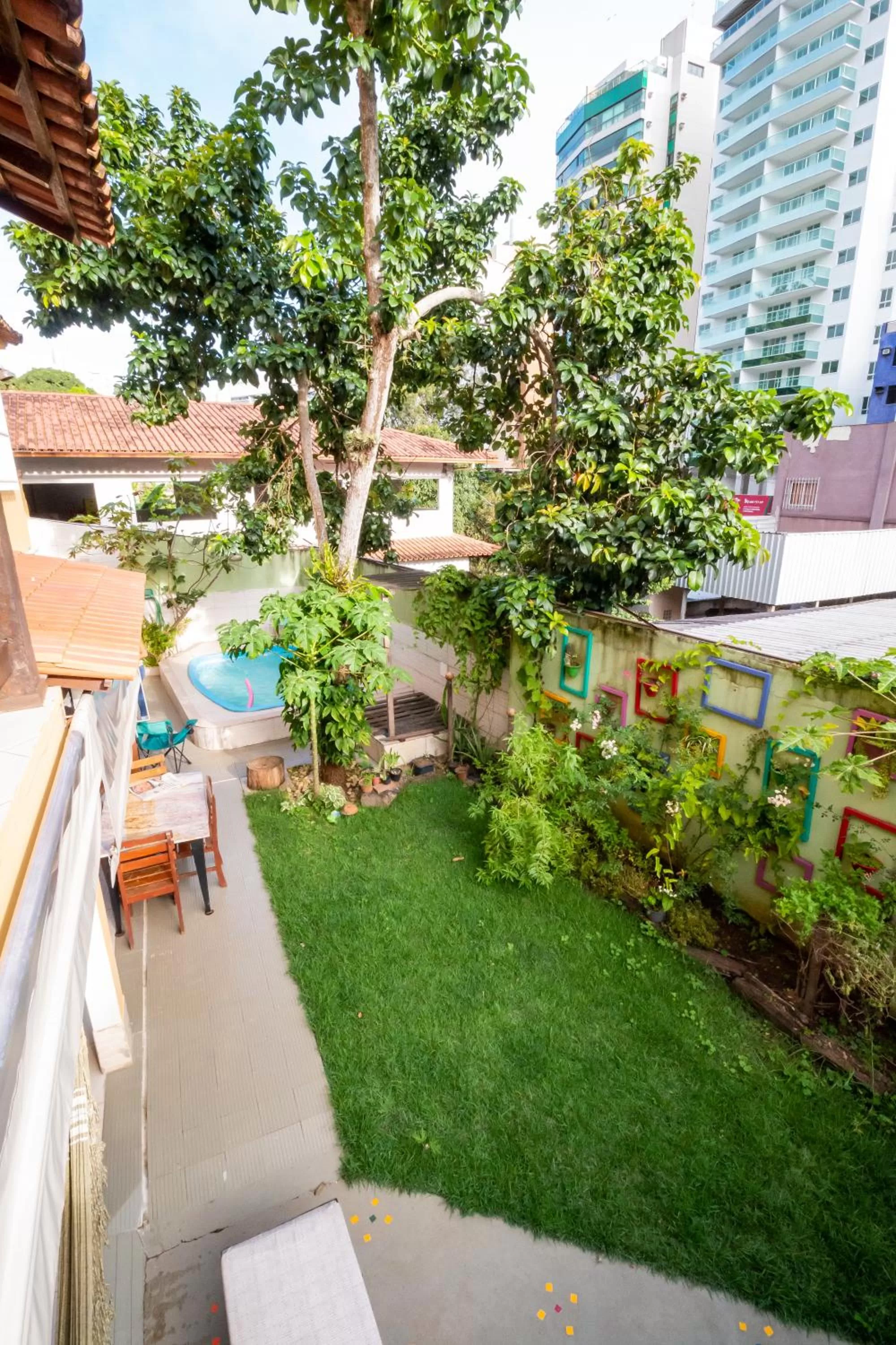 Patio in A Casa Morro do Moreno