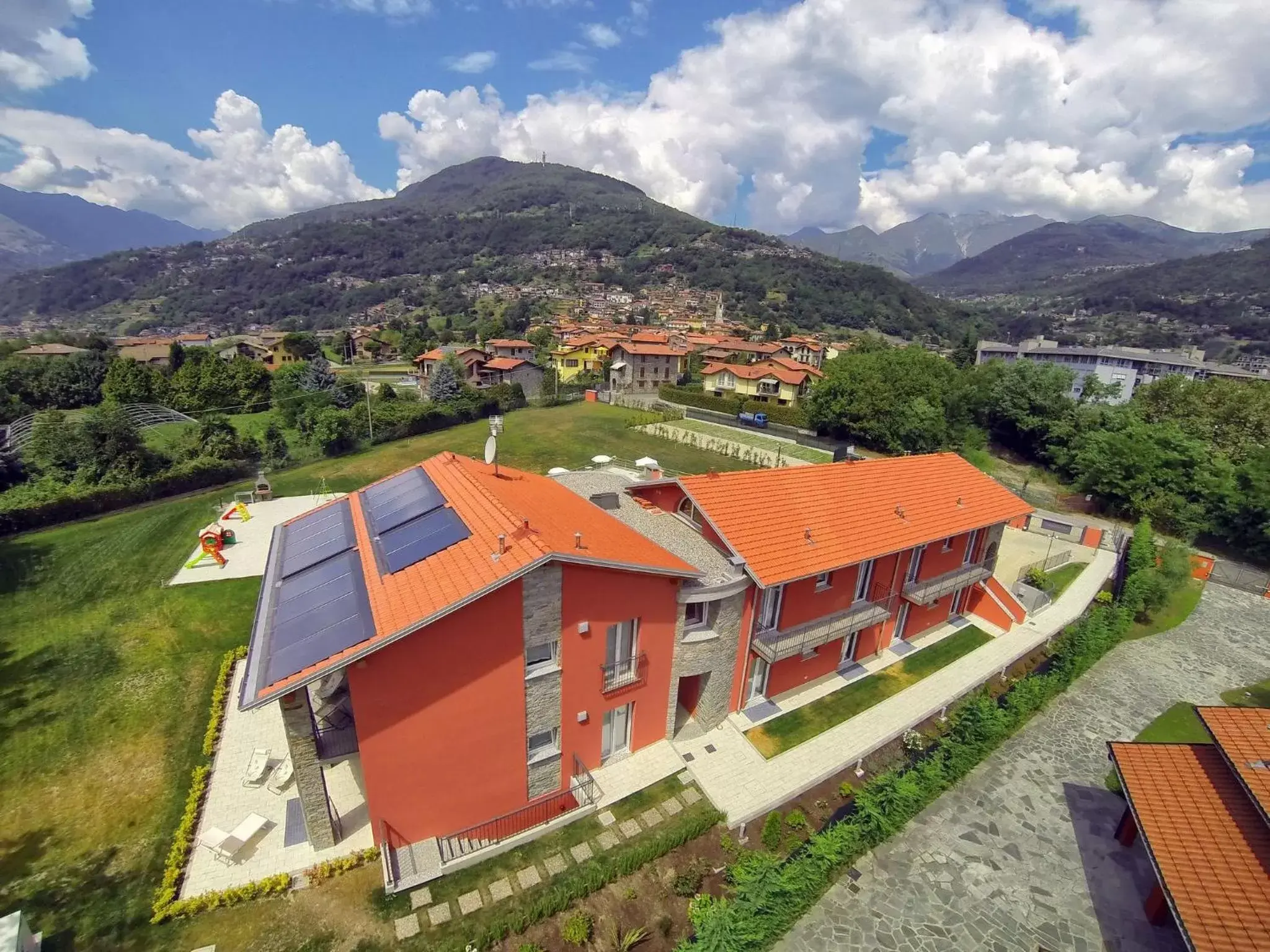 Bird's eye view, Bird's-eye View in Residence Villa Paradiso