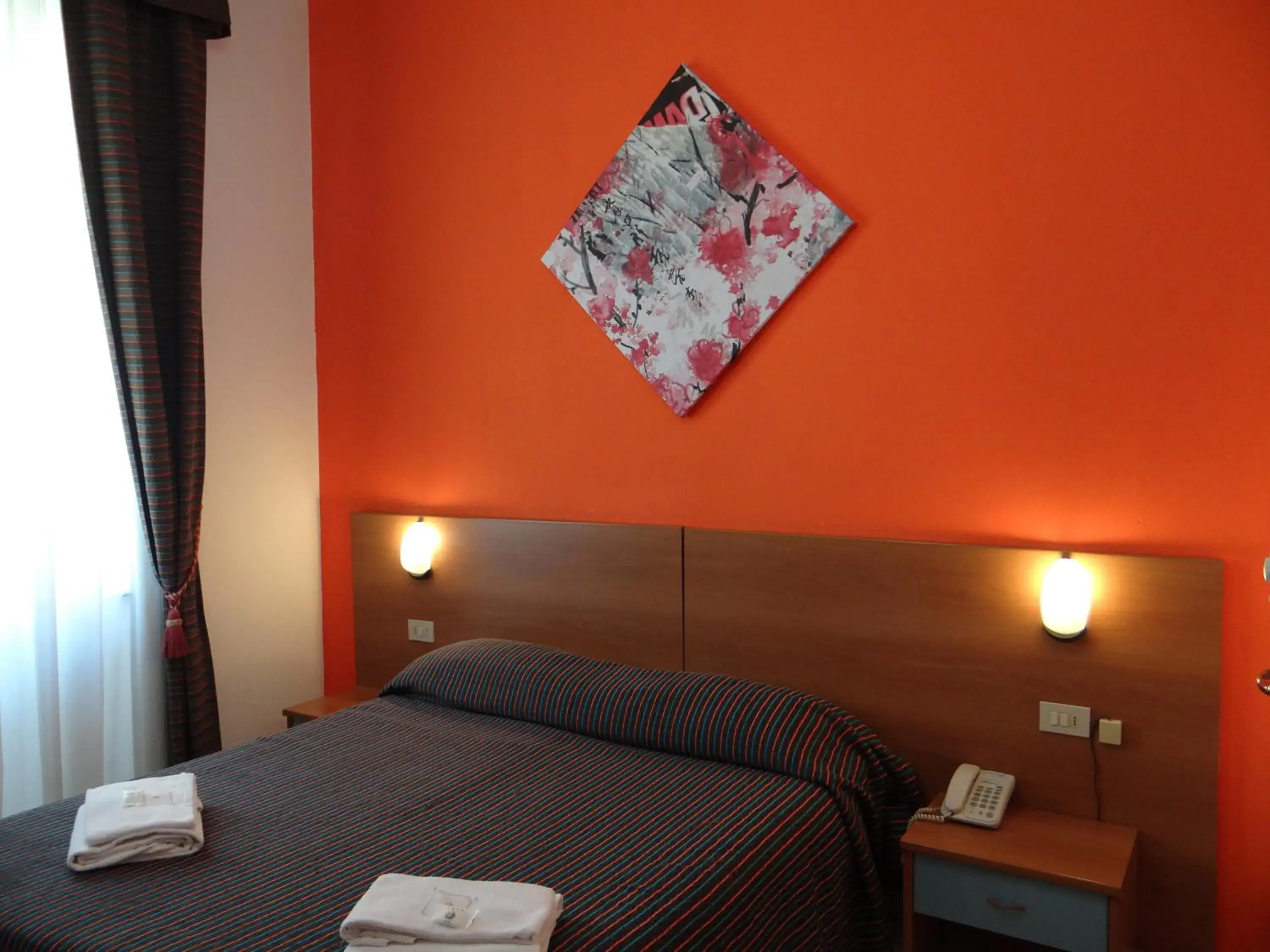 Bedroom, Bed in Hotel Amendola Fiera