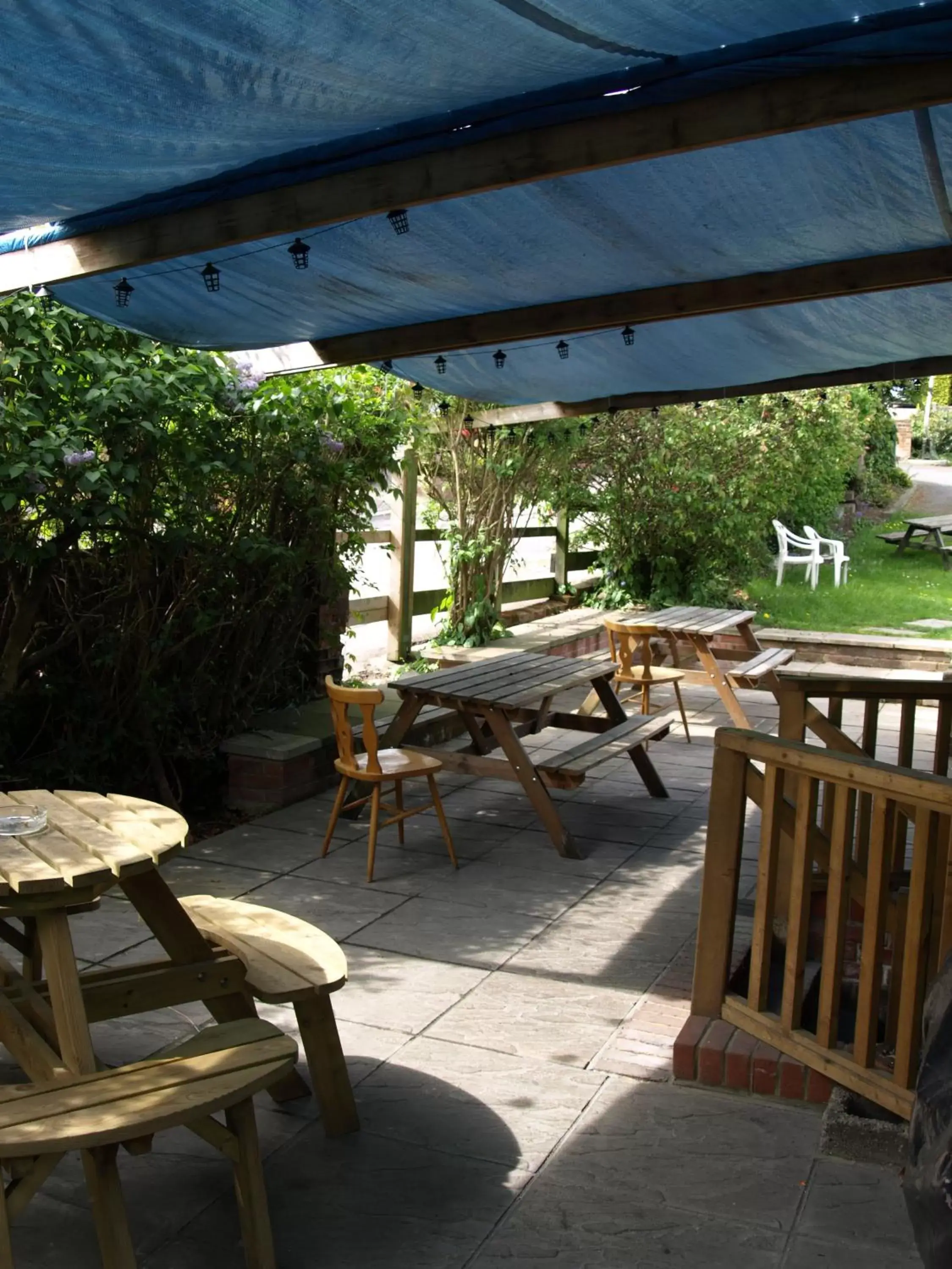 Patio in Jolly Brewers Free House Inn