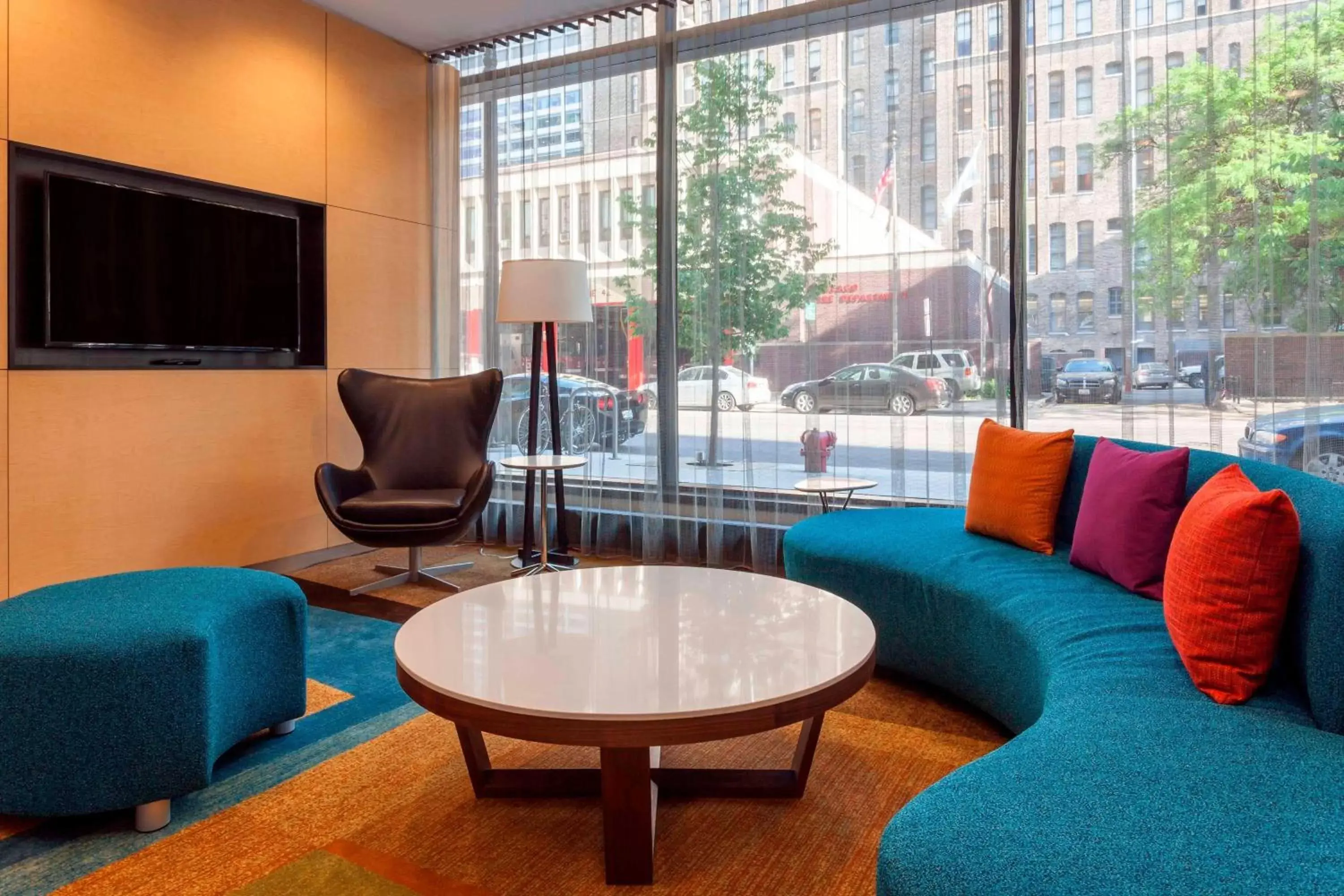 Lobby or reception, Seating Area in Fairfield Inn and Suites Chicago Downtown-River North