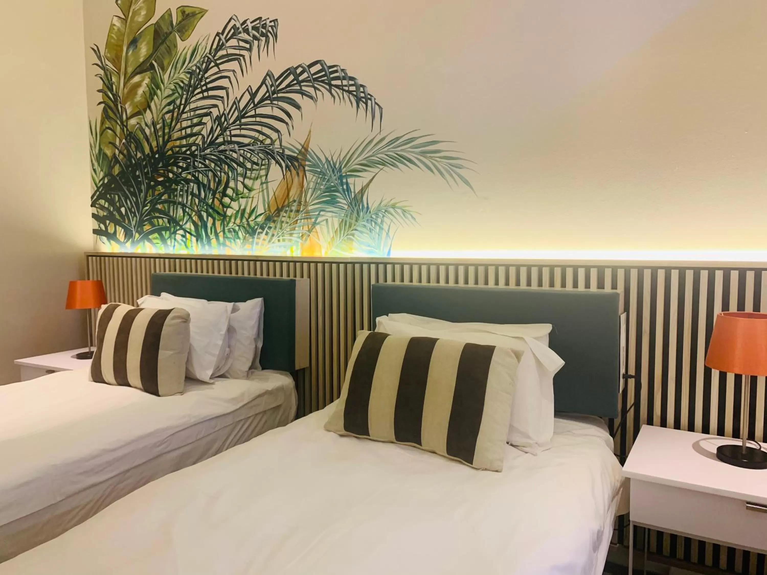 Bed in Mountview Guest House