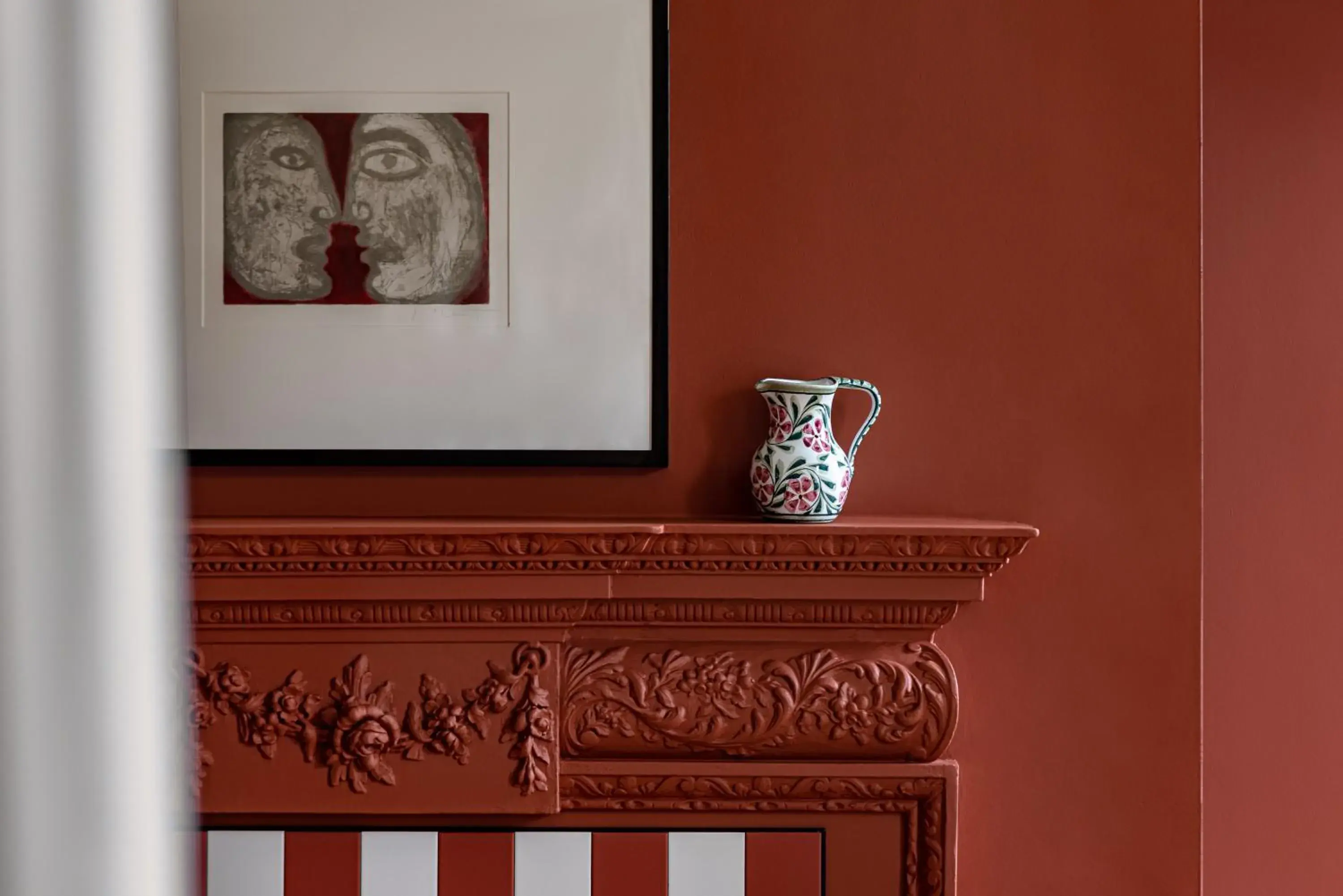 Decorative detail in Cowley Manor Hotel