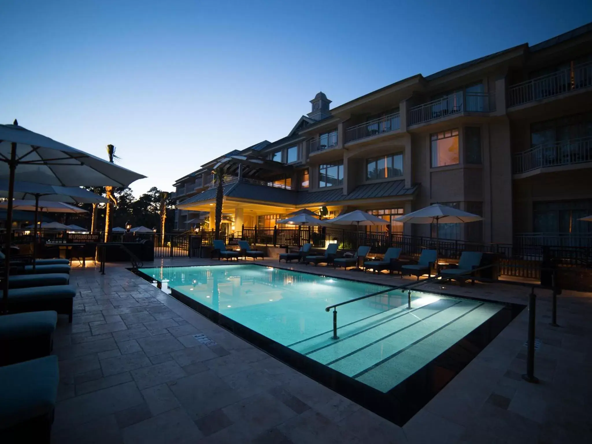 Patio, Swimming Pool in Inn and Club at Harbour Town