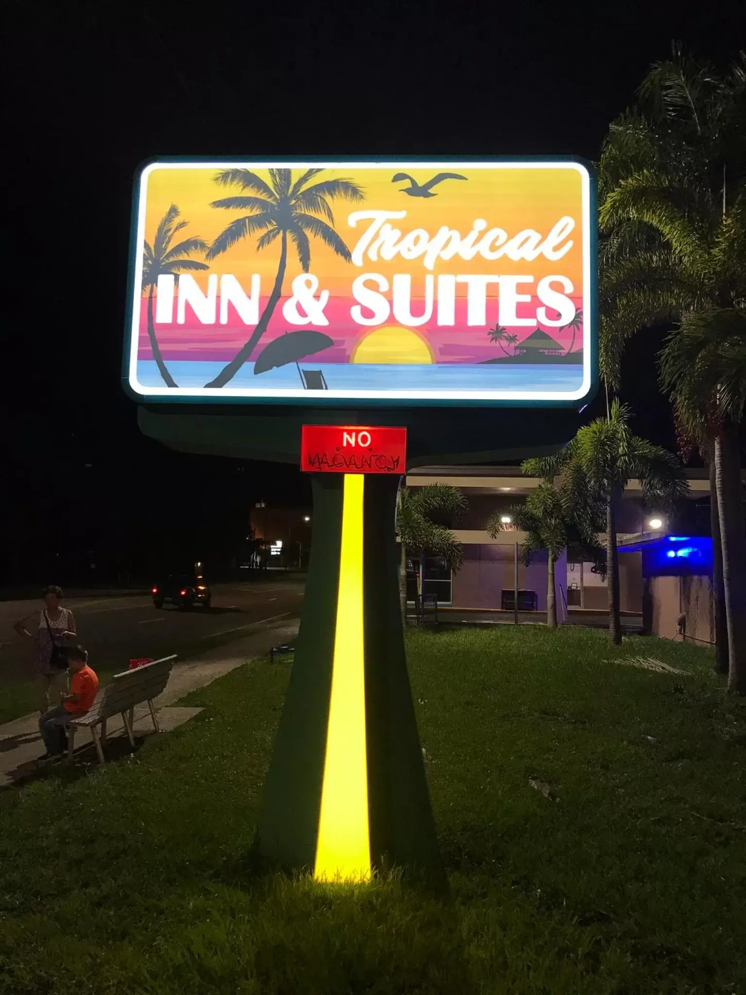 Property logo or sign in Tropical Inn & Suites, downtown clearwater