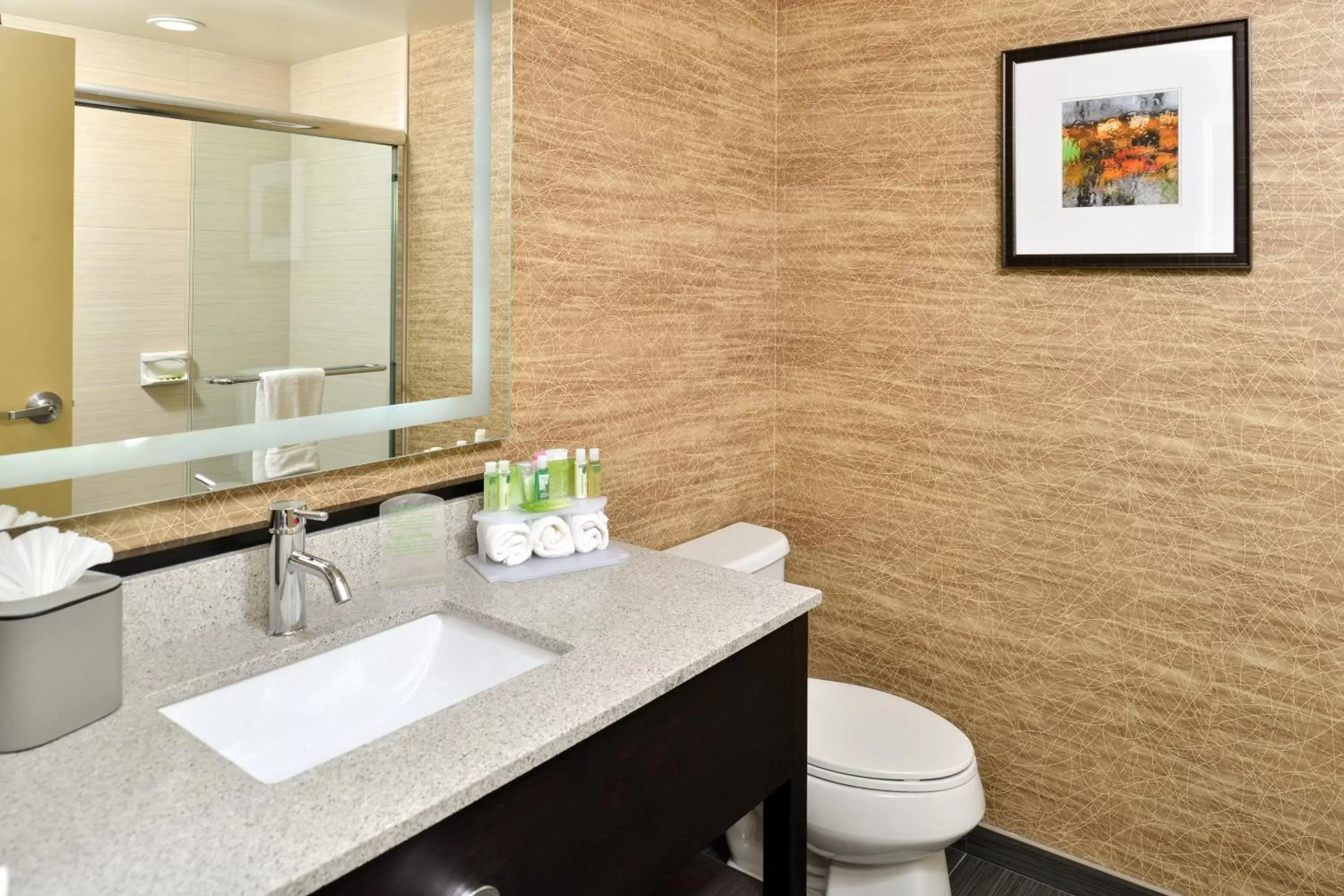 Property building, Bathroom in Holiday Inn Express & Suites Peekskill-Lower Hudson Valley, an IHG Hotel