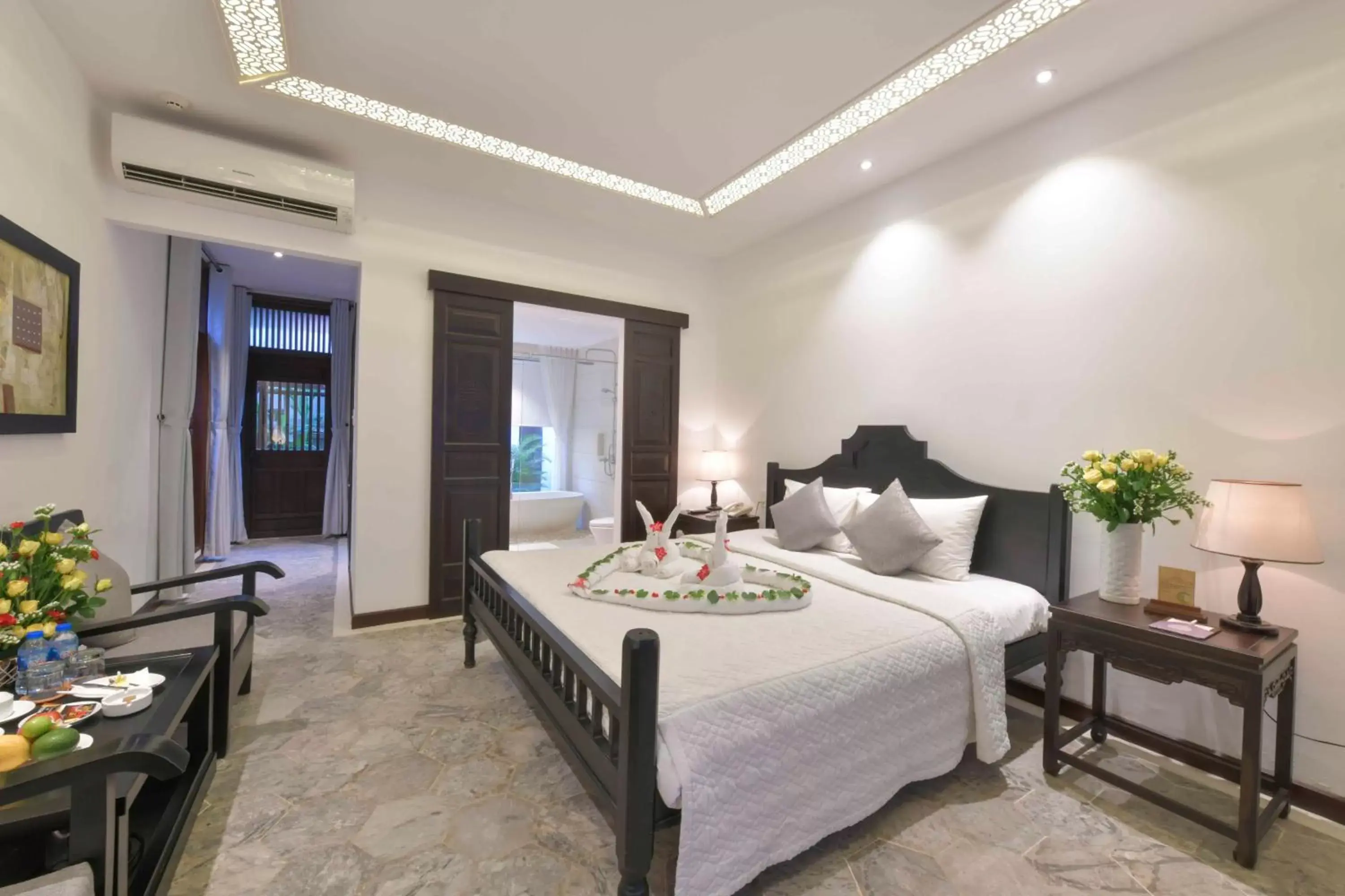 Bedroom in Hoi An Ancient House Resort & Spa