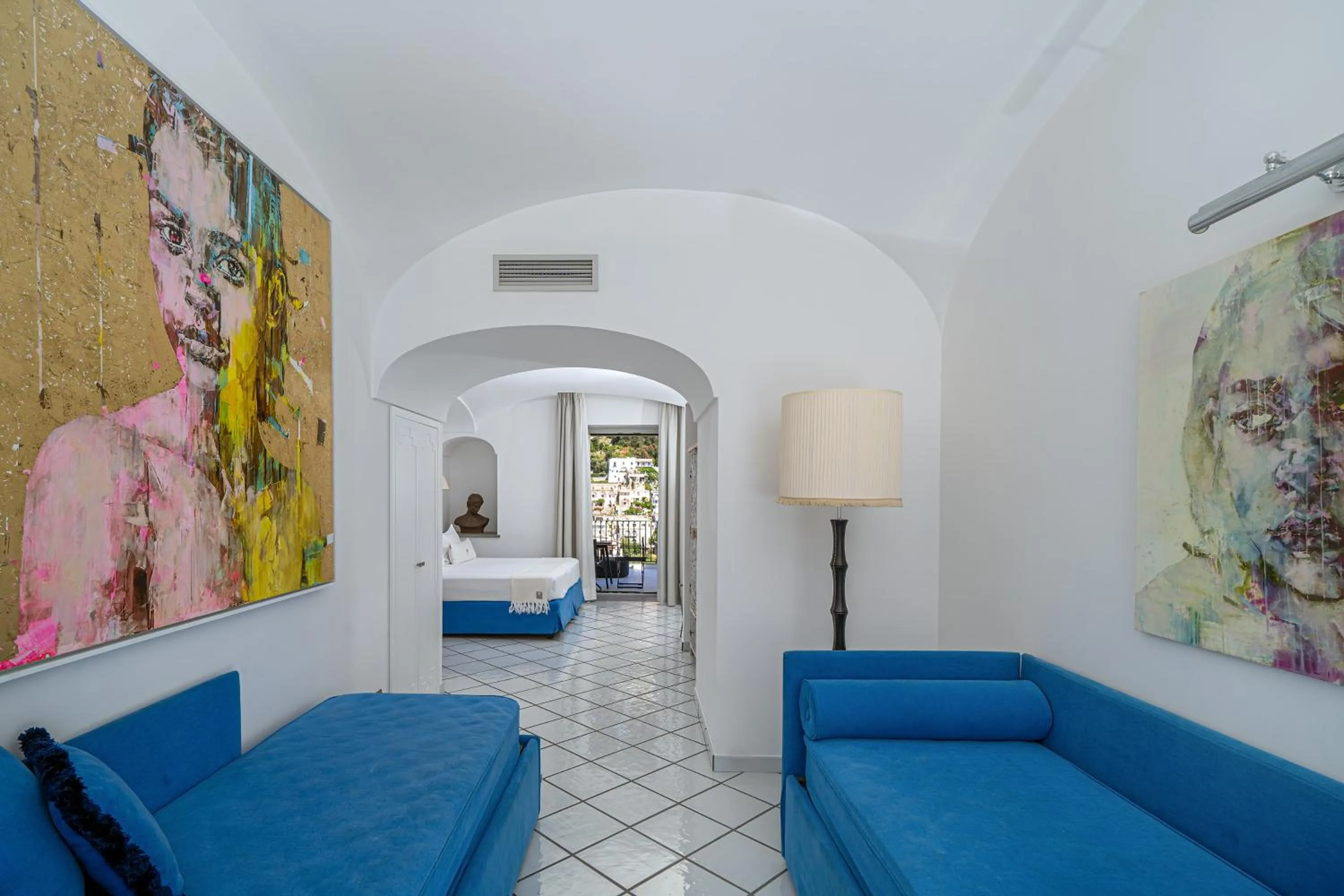 Bedroom, Bed in Hotel Villa Franca