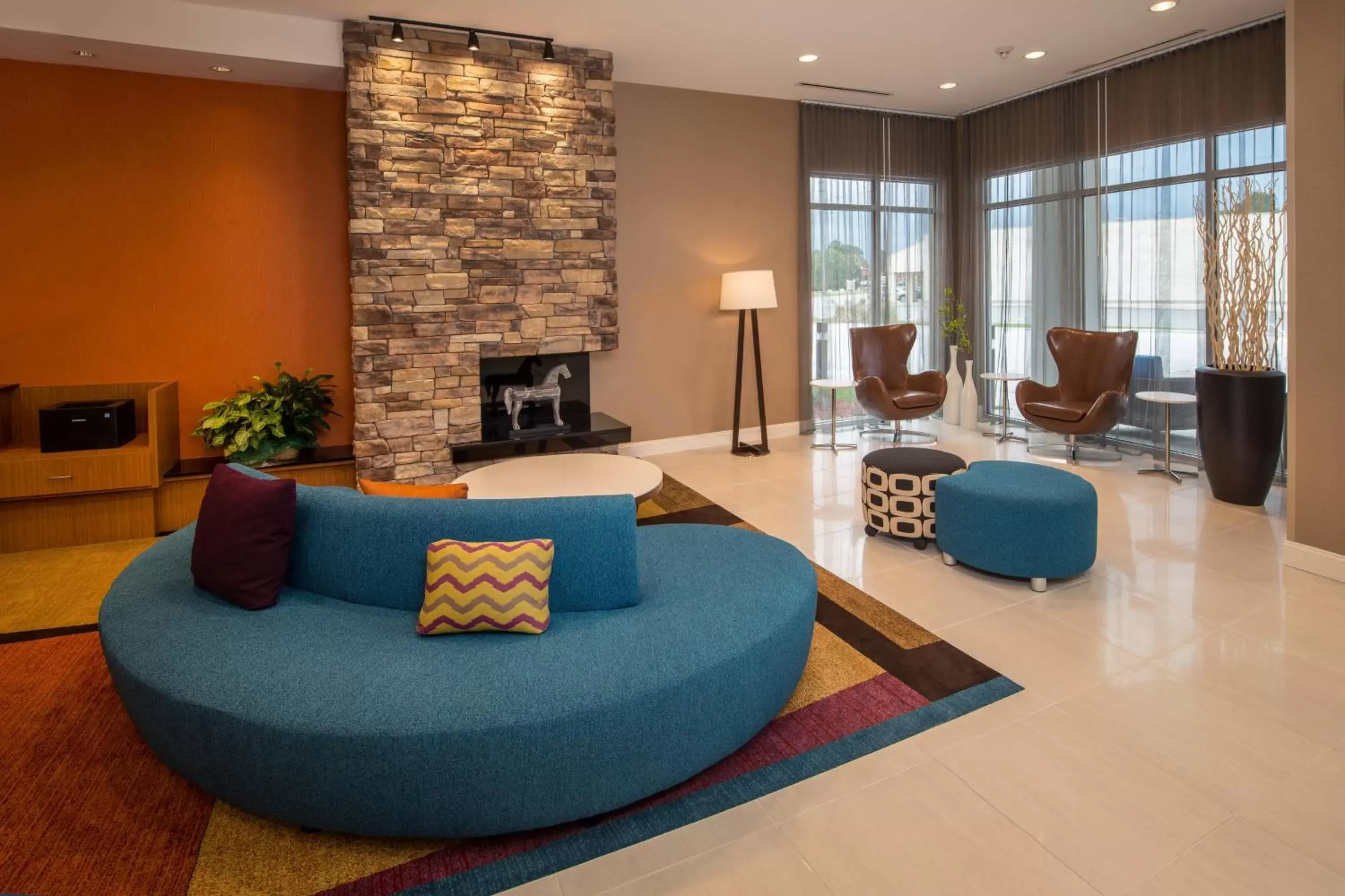 Lobby or reception, Seating Area in Fairfield Inn & Suites by Marriott Washington